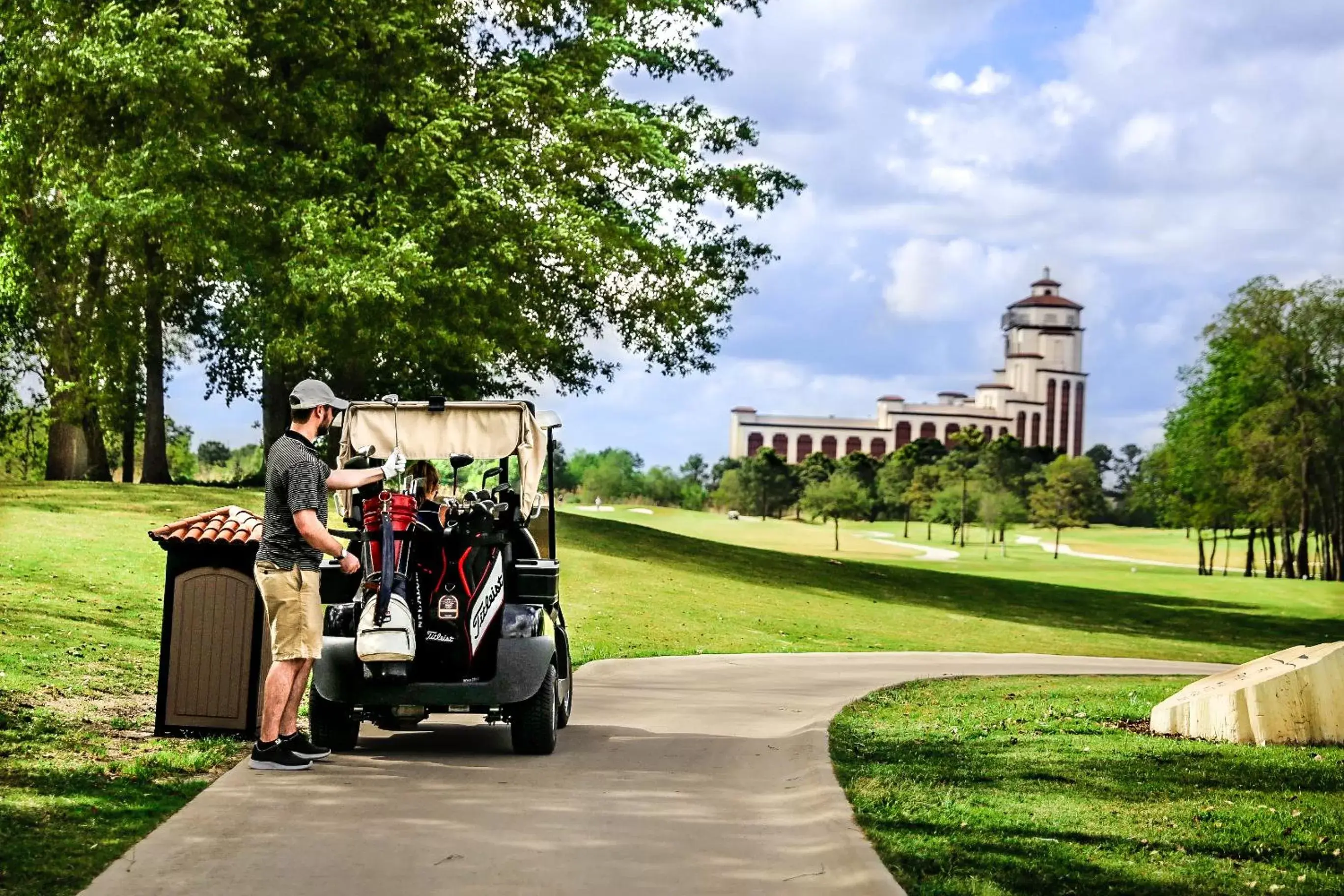 Golfcourse in L’Auberge Casino Resort Lake Charles