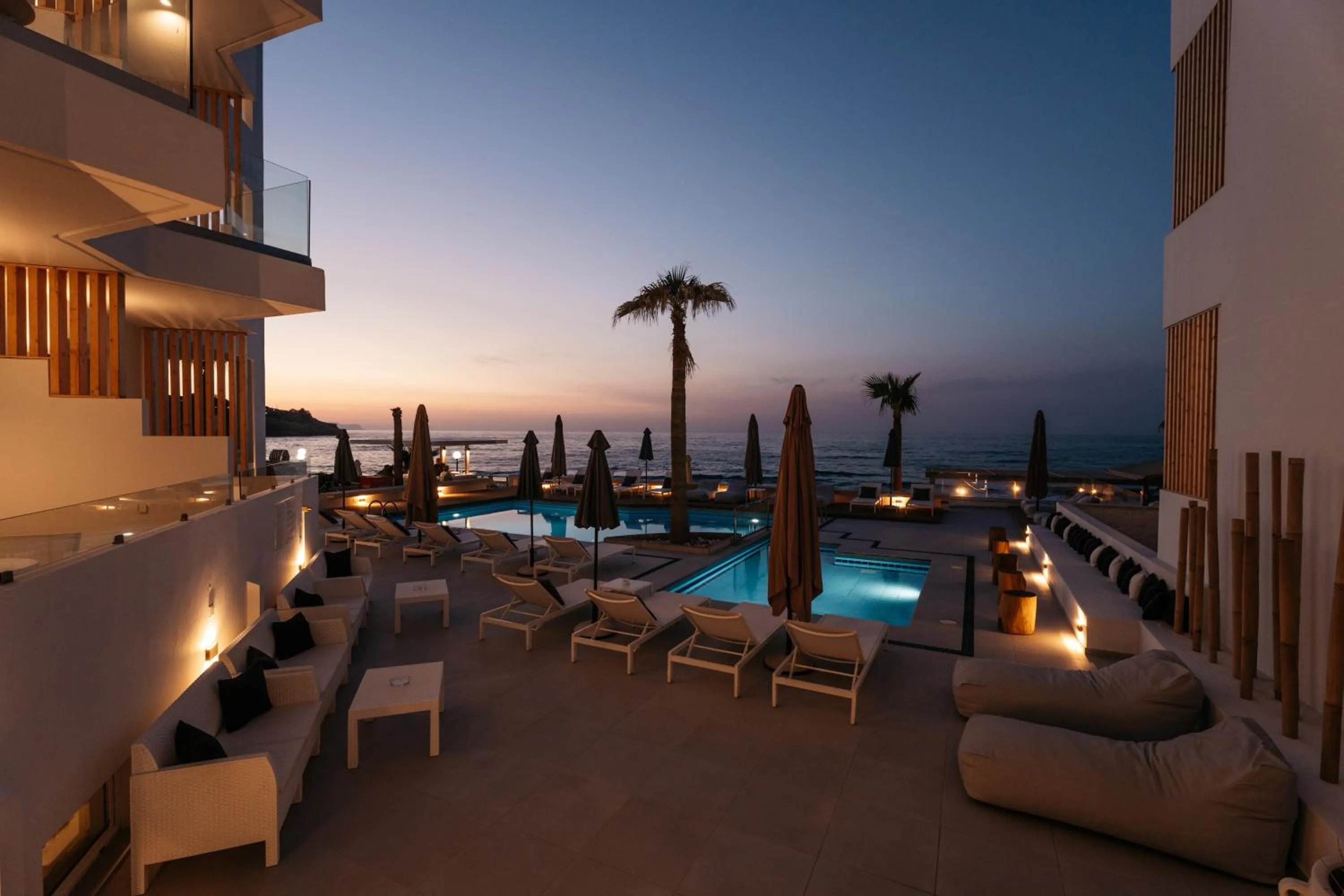 Property building in Petradi Beach Lounge Hotel