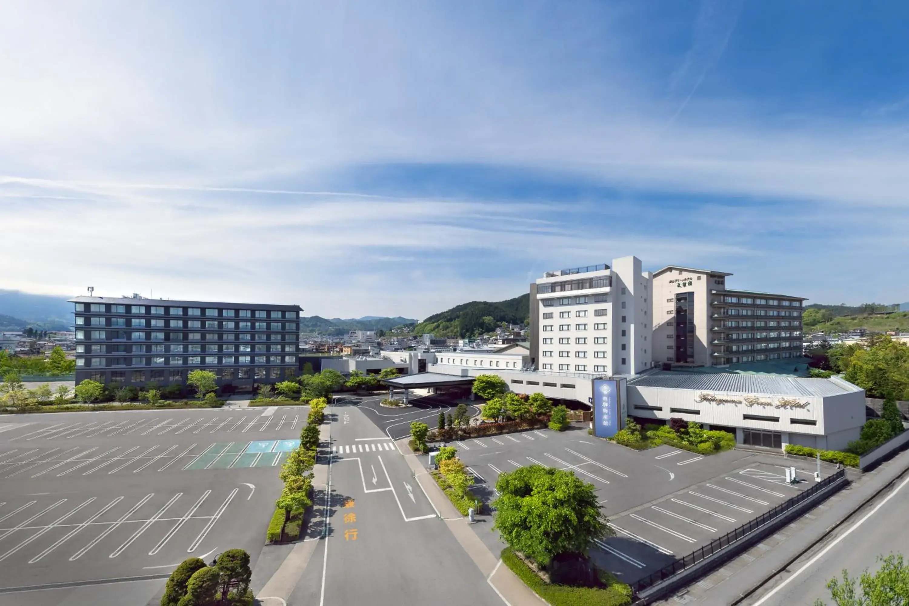 Property building in Takayama Green Hotel