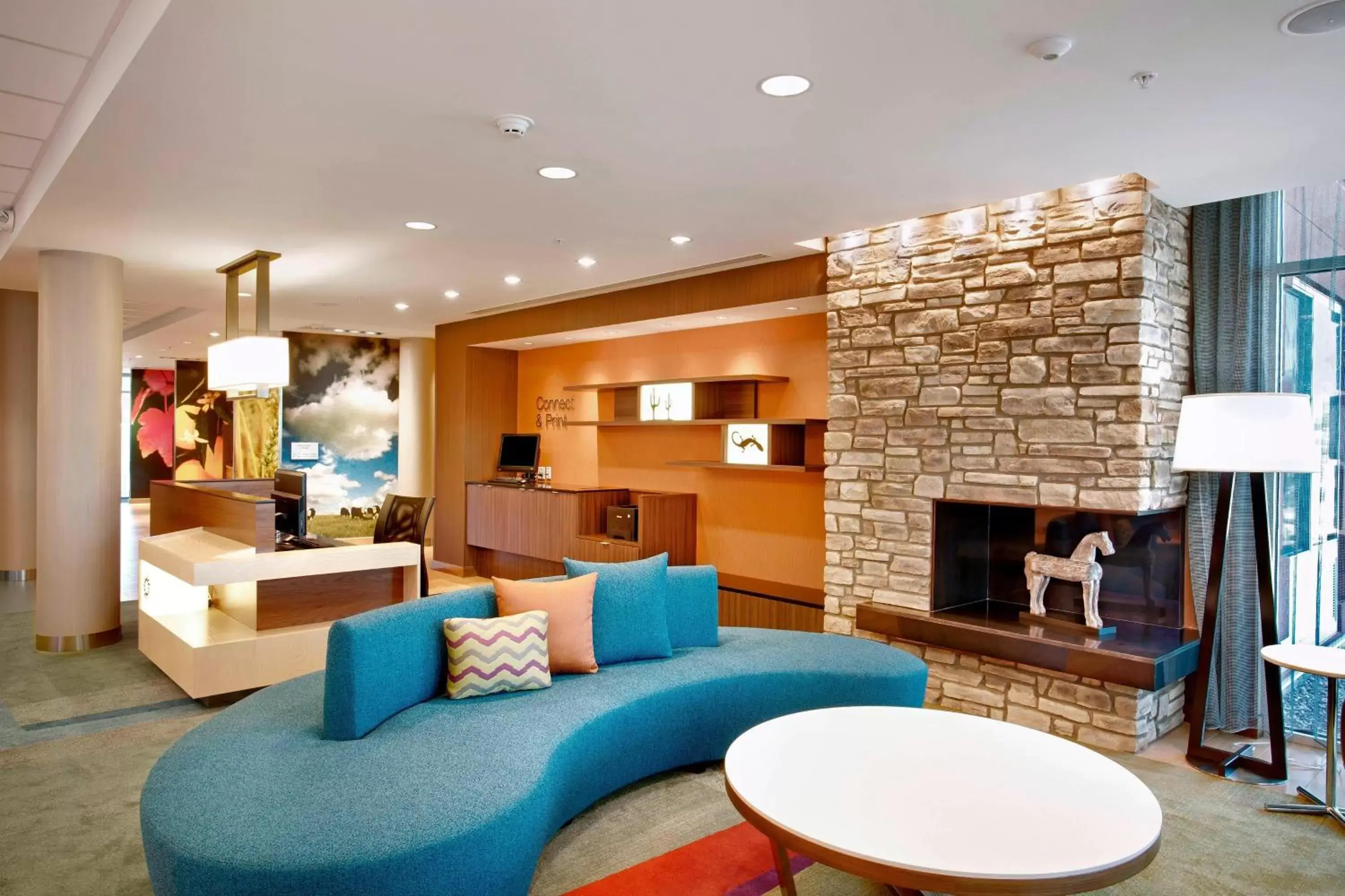 Lobby or reception, Seating Area in Fairfield Inn & Suites by Marriott Phoenix Tempe/Airport