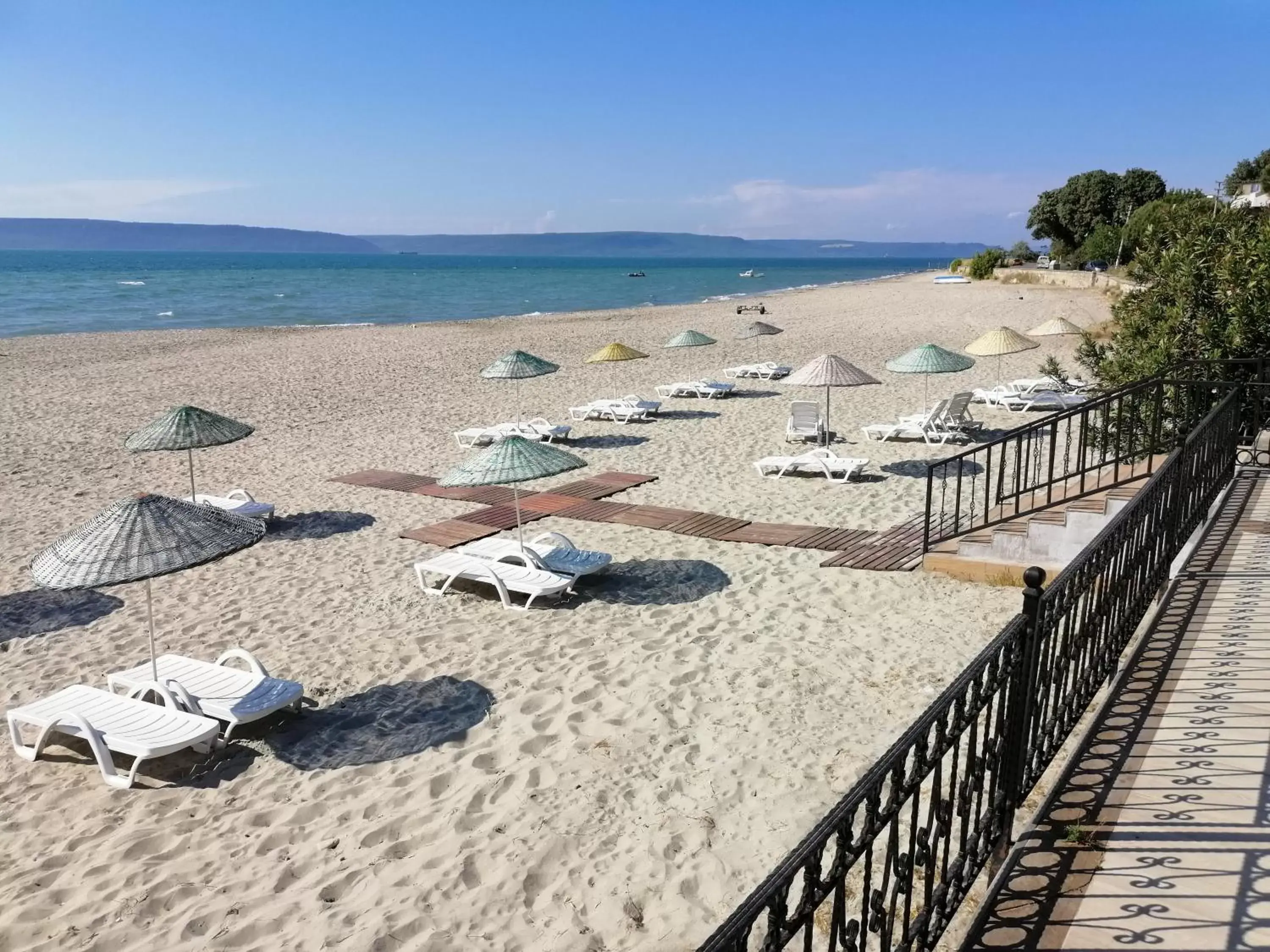 Beach in Iris Hotel