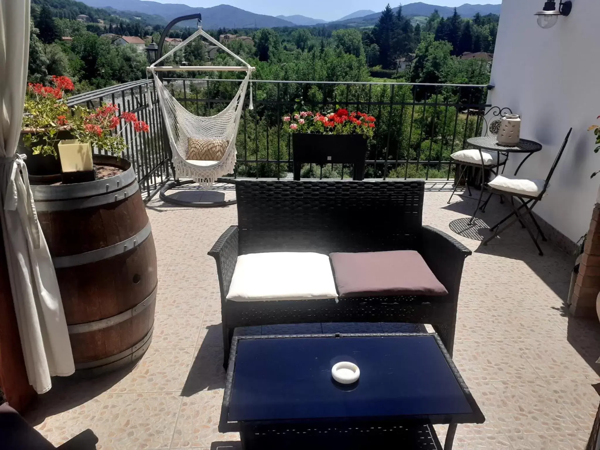 Balcony/Terrace in B&B Borgo Cortese