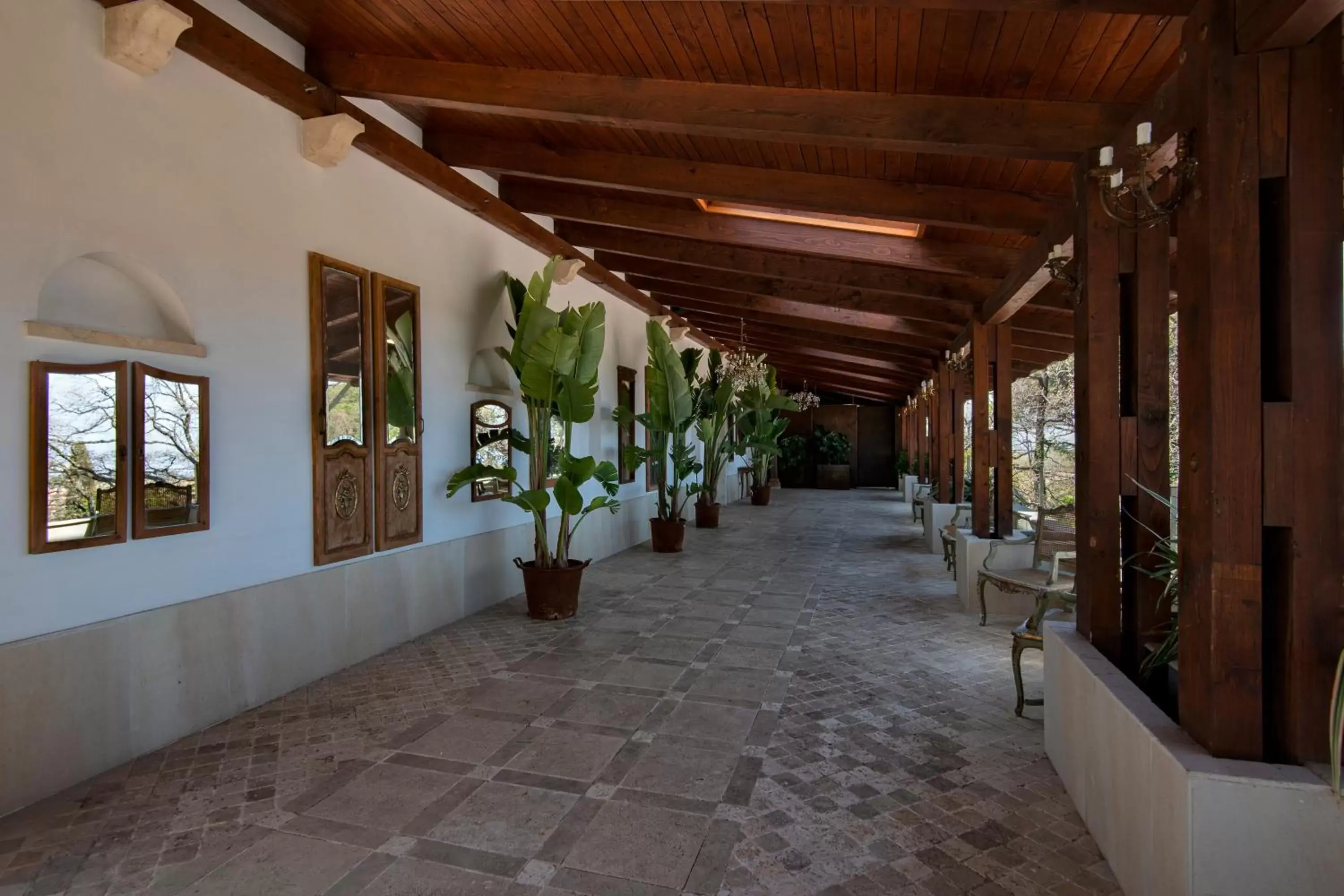 Patio in La Locanda Del Pontefice - Luxury Country House