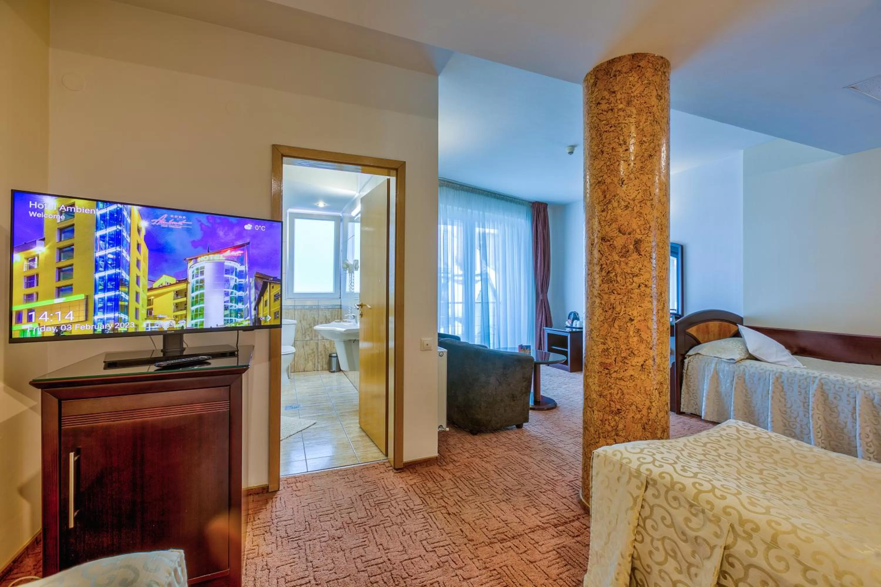 Bedroom, Bed in Hotel Ambient