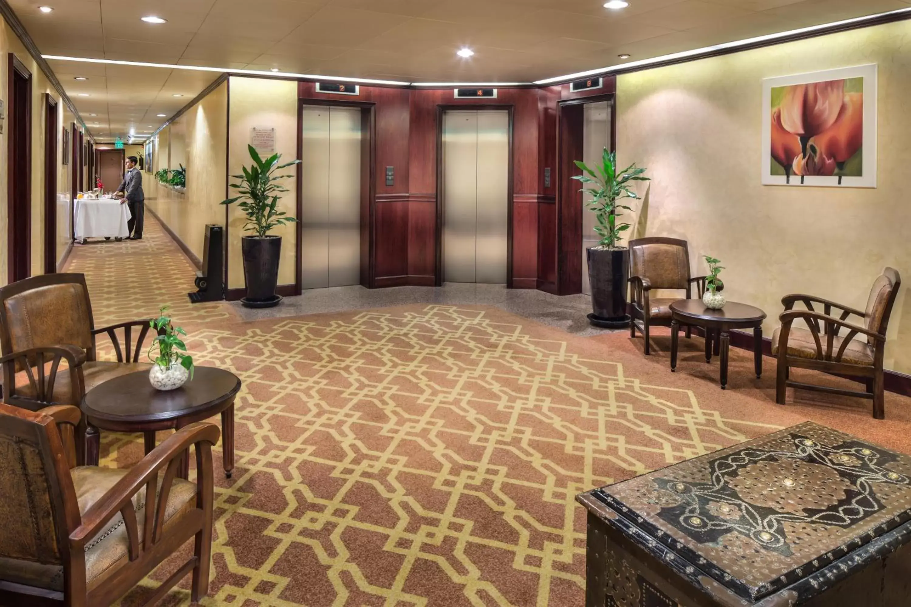 elevator, Lobby/Reception in Marco Polo Hotel