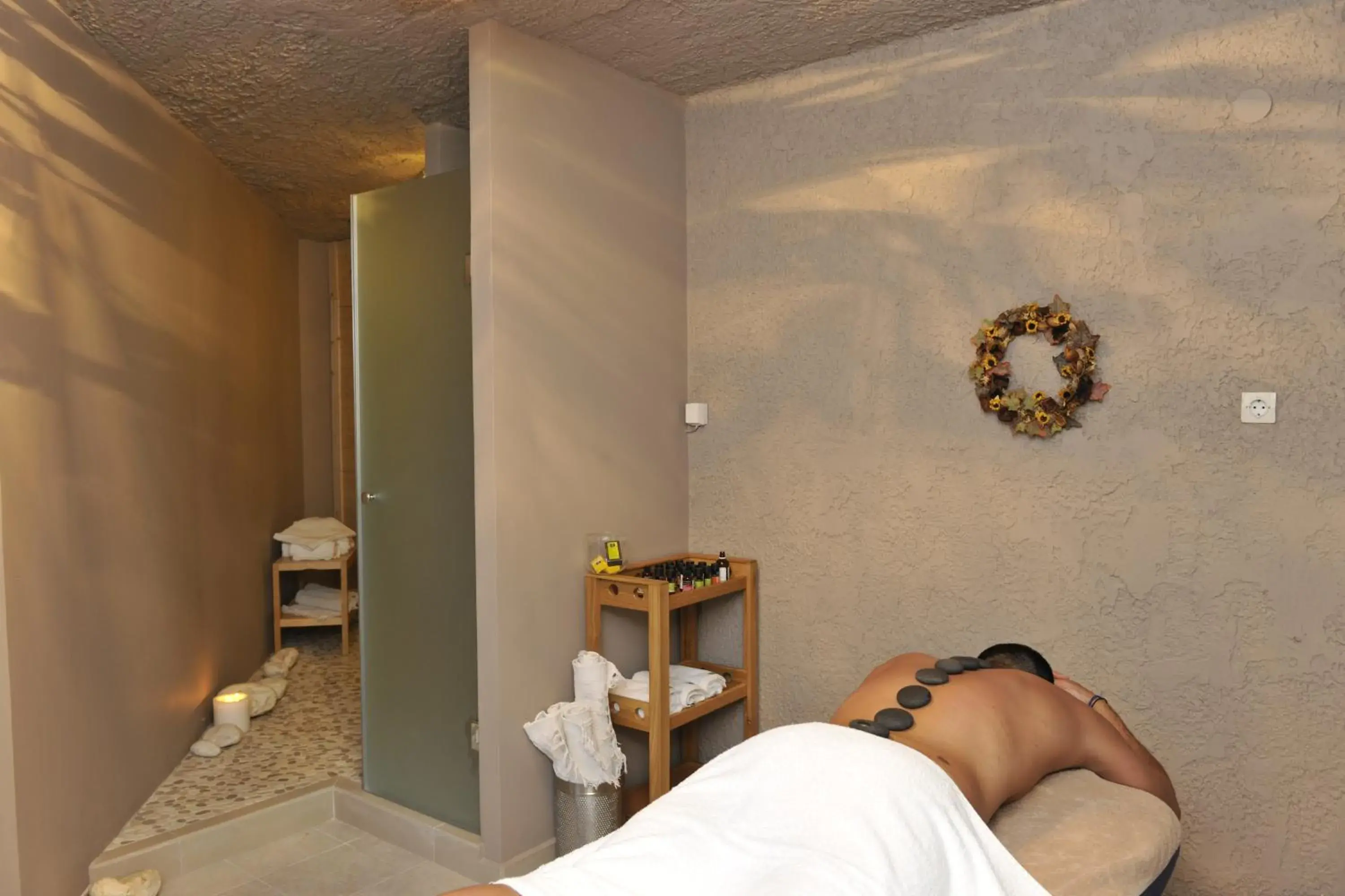 Spa and wellness centre/facilities, Bed in Ammos Naxos Exclusive Apartment