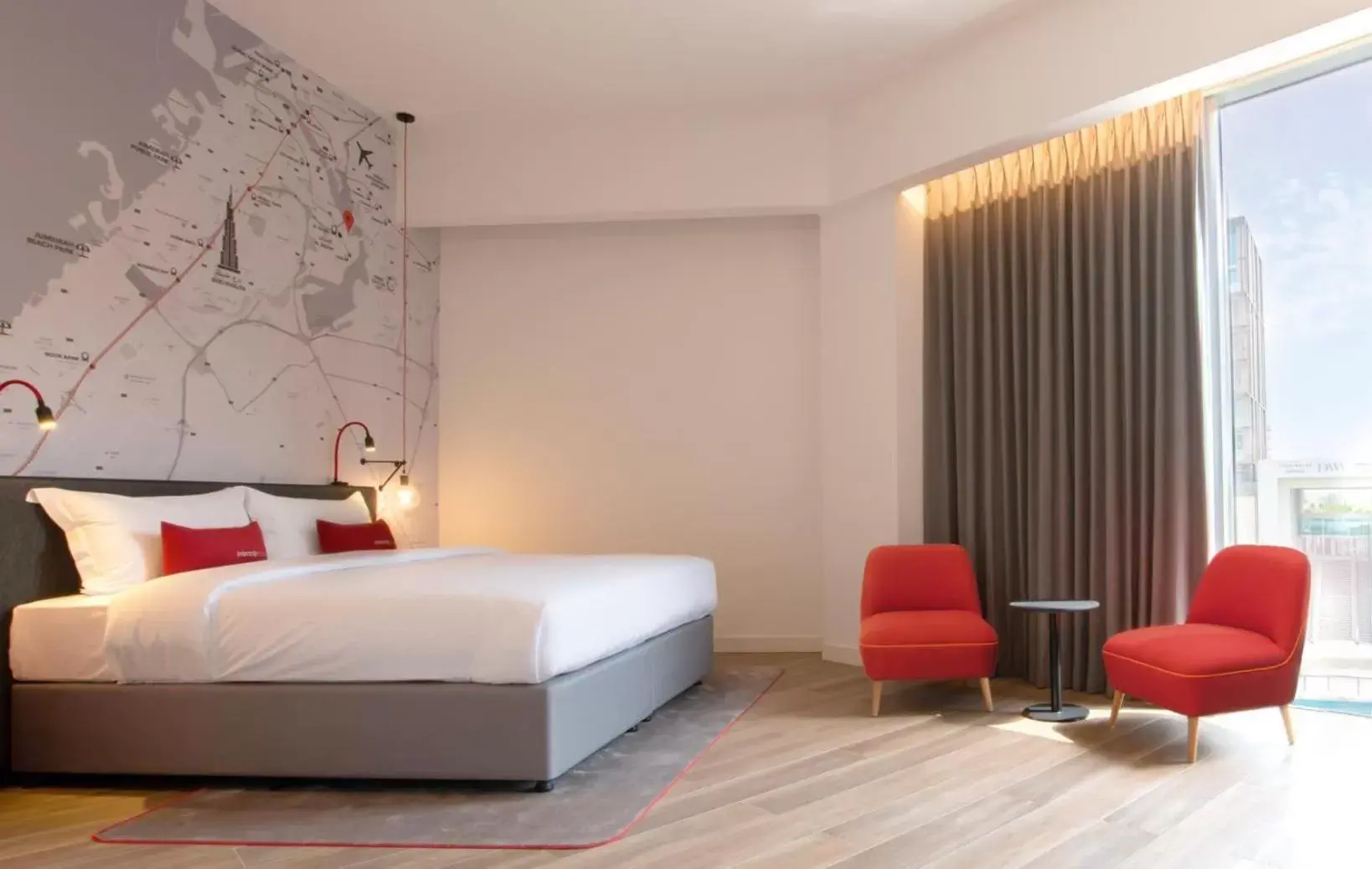 Bedroom, Bed in IntercityHotel Dubai Jaddaf Waterfront