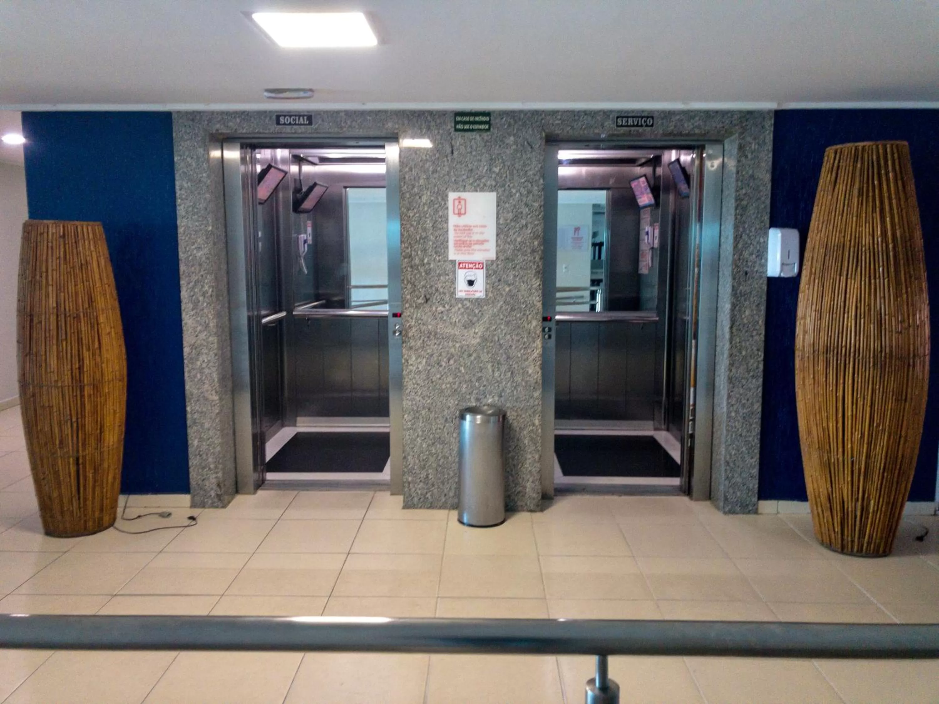 elevator in BLUE SUNSET