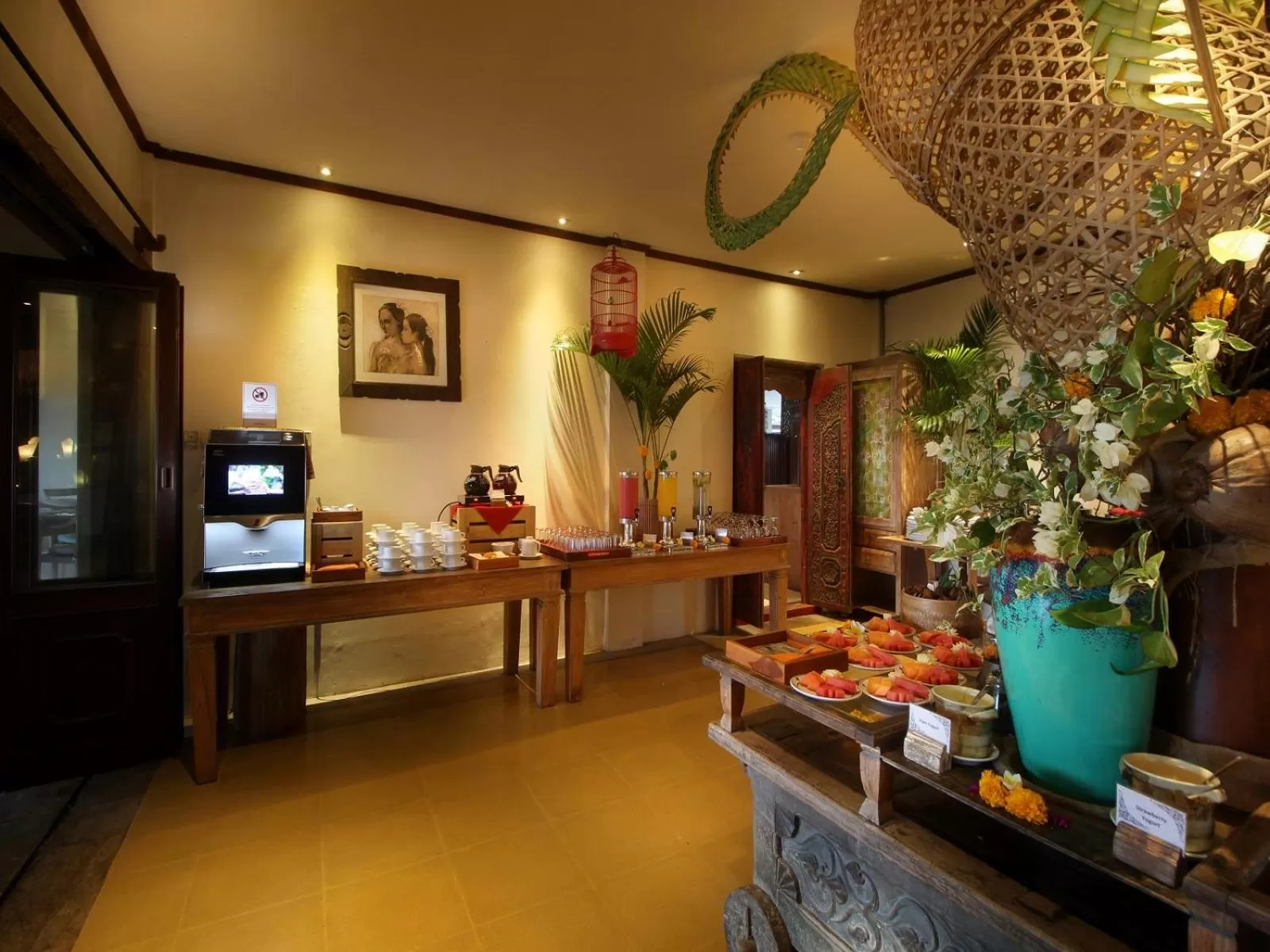 Breakfast in AlamKulkul Boutique Resort