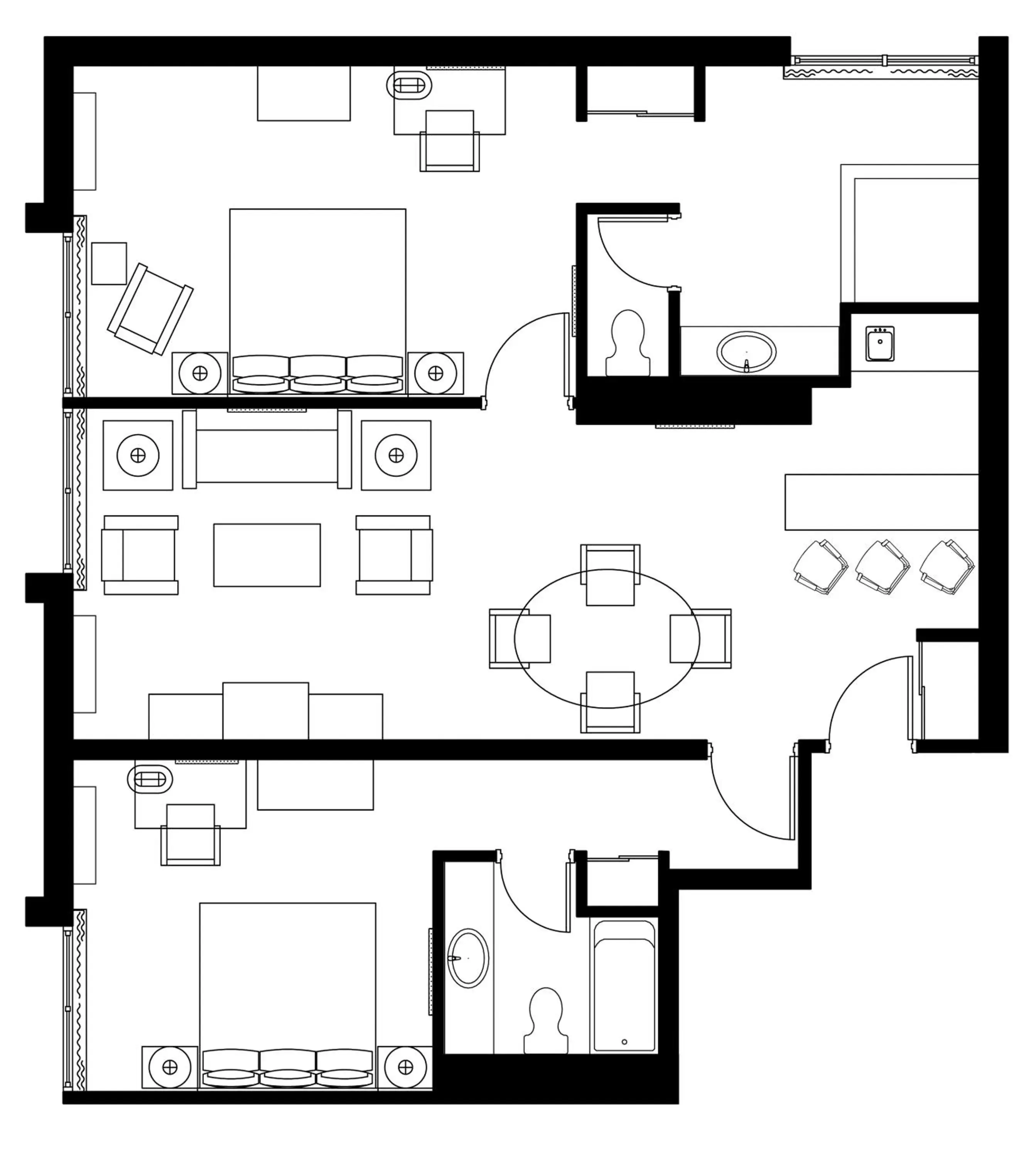 Floor Plan in Holiday Inn Cincinnati-Eastgate, an IHG Hotel