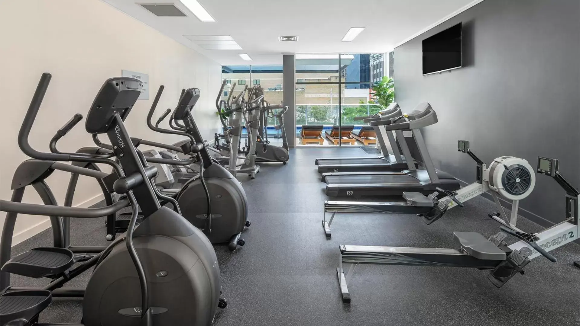 Fitness centre/facilities, Fitness Center/Facilities in Oaks Brisbane Festival Suites