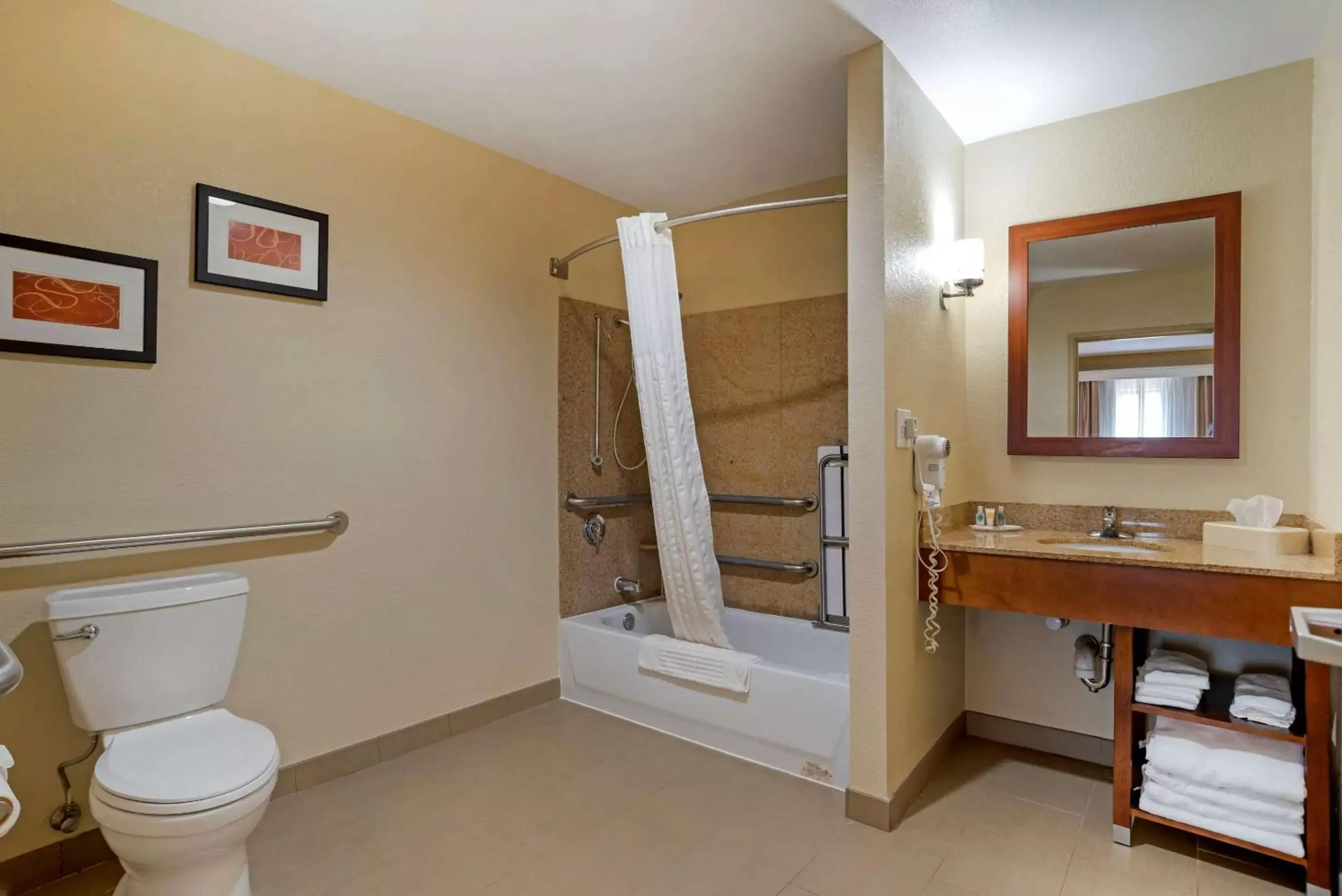Bathroom in Comfort Suites Oxford I-20 exit 188