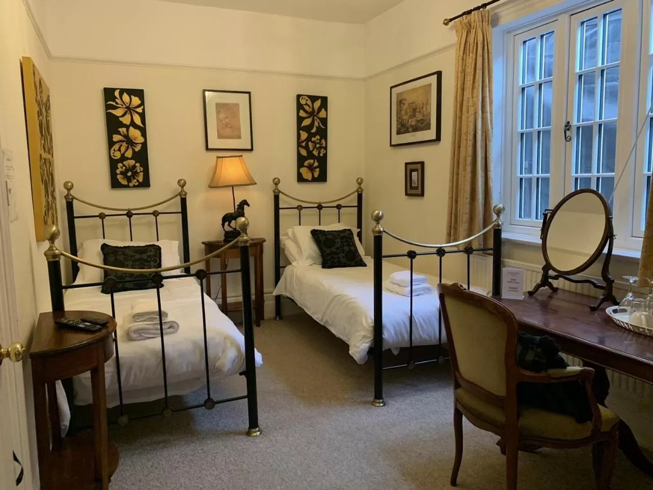 Bedroom, Bed in Gothic House