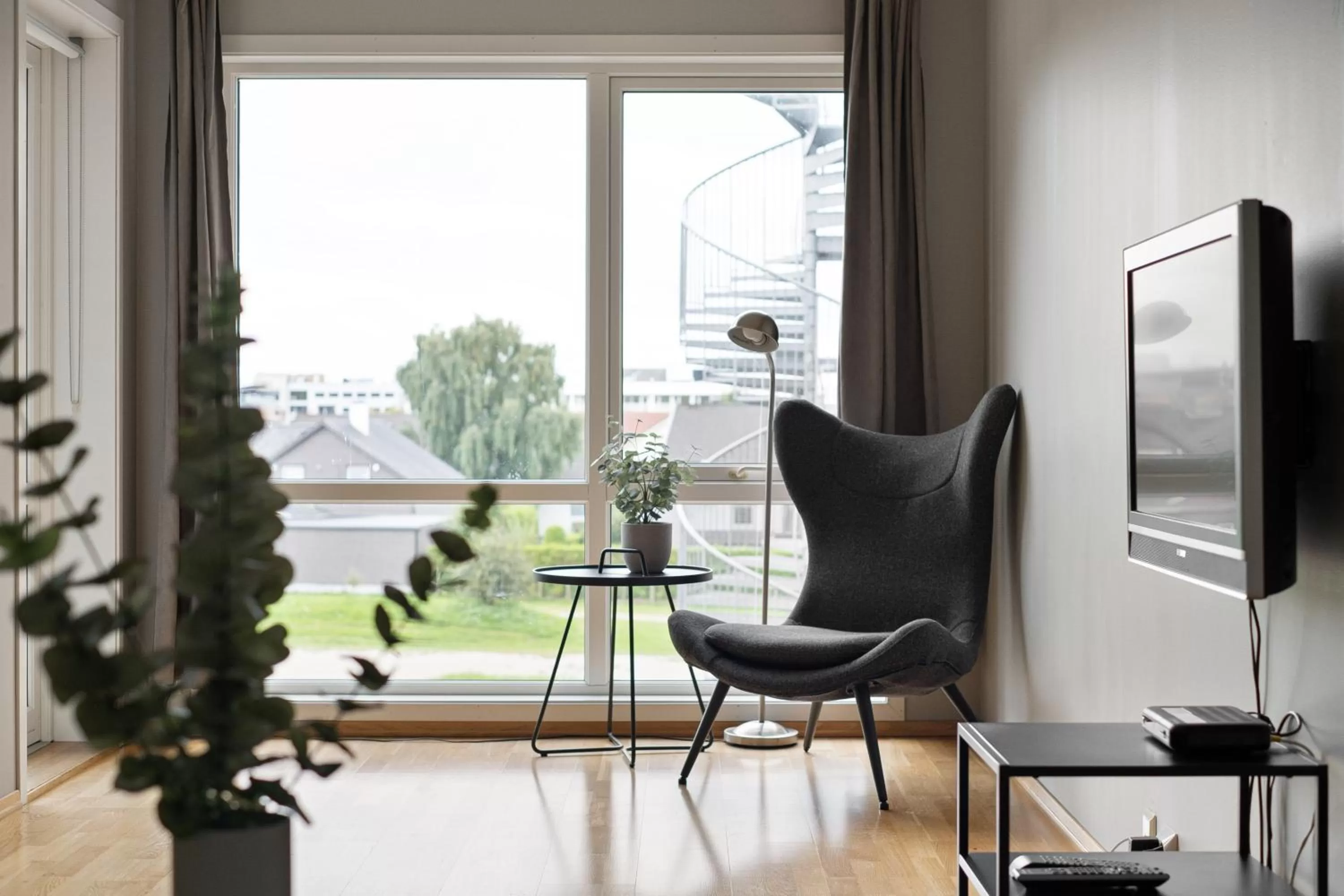 TV and multimedia, Seating Area in City Housing - Forus Leilighetshotell