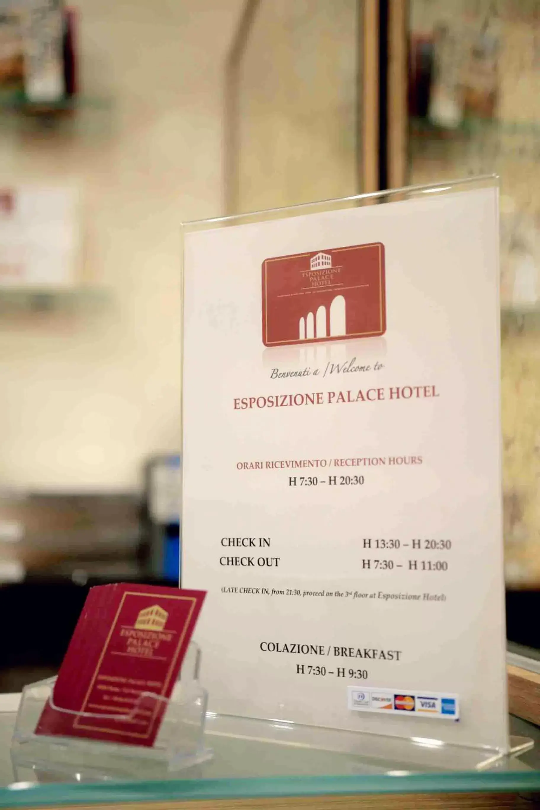 Property logo or sign in Esposizione Palace Hotel