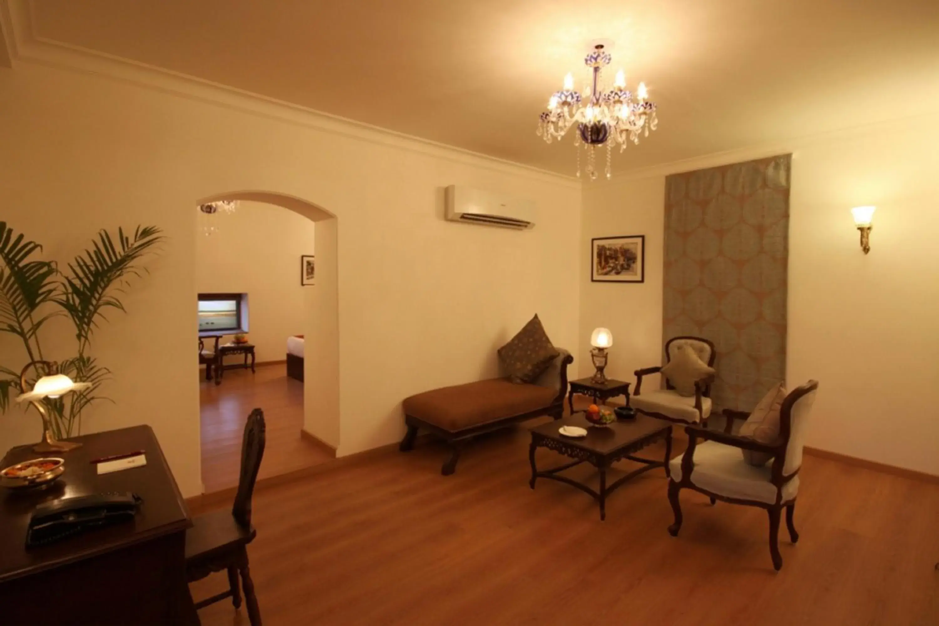 Living room, Seating Area in Suryauday Haveli - An Amritara Resort