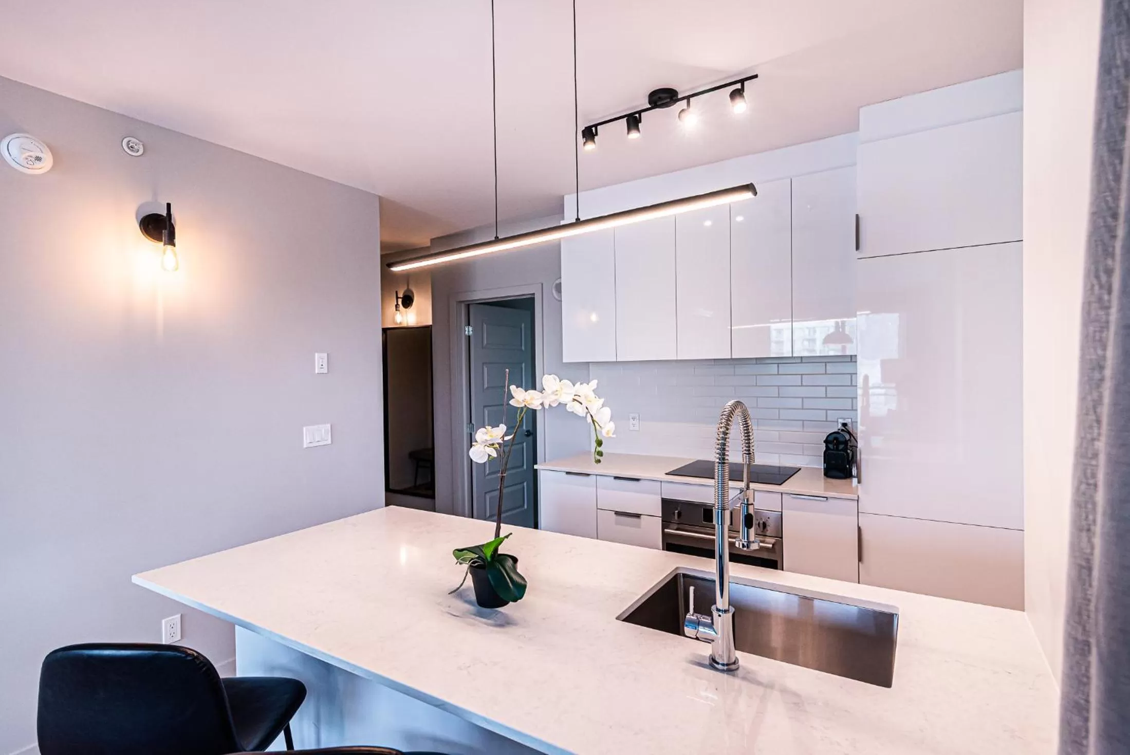 Kitchen or kitchenette in WERFY Luxury Apart-Hotel