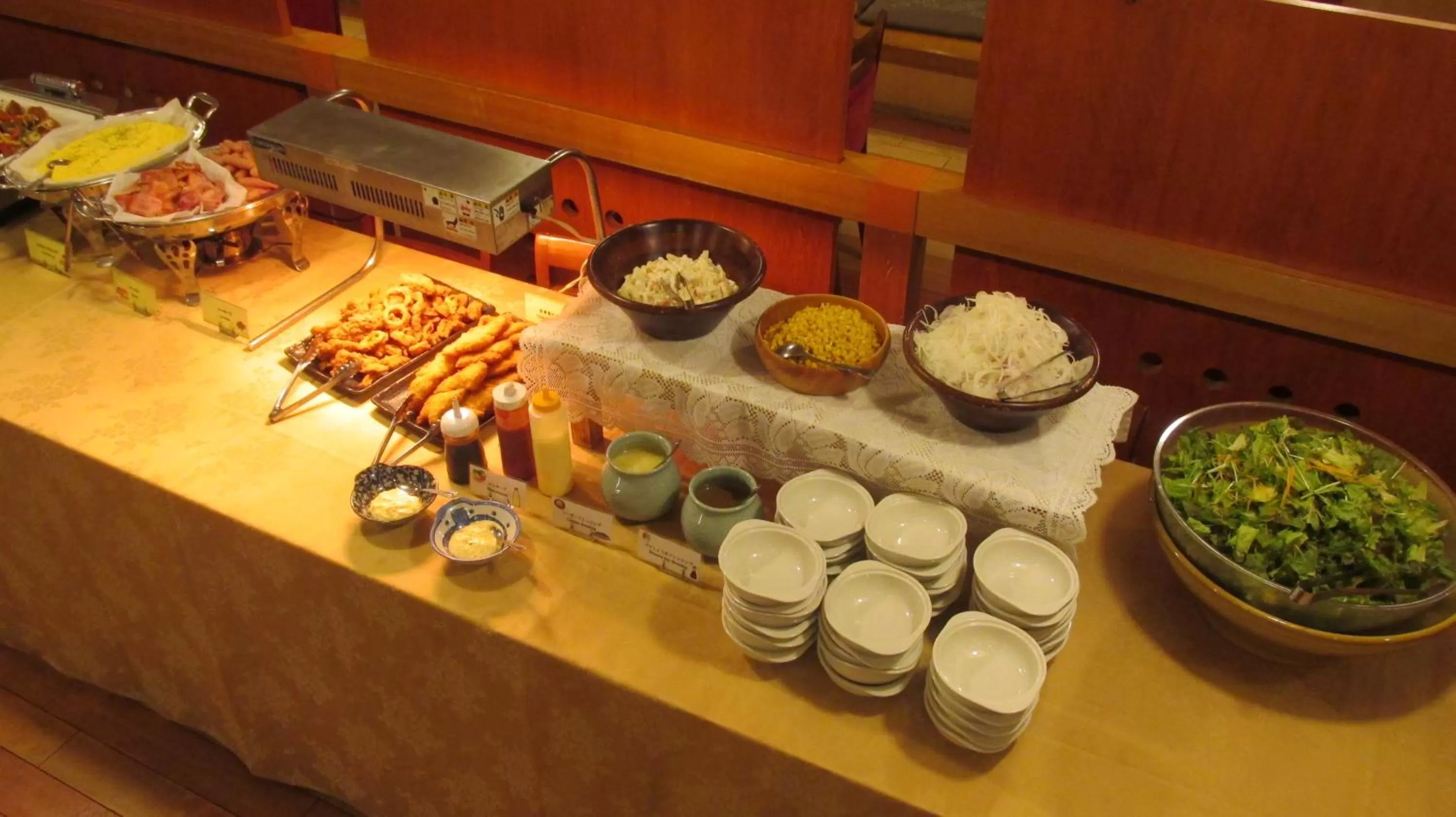 Buffet breakfast in Daiwa Roynet Hotel Akita
