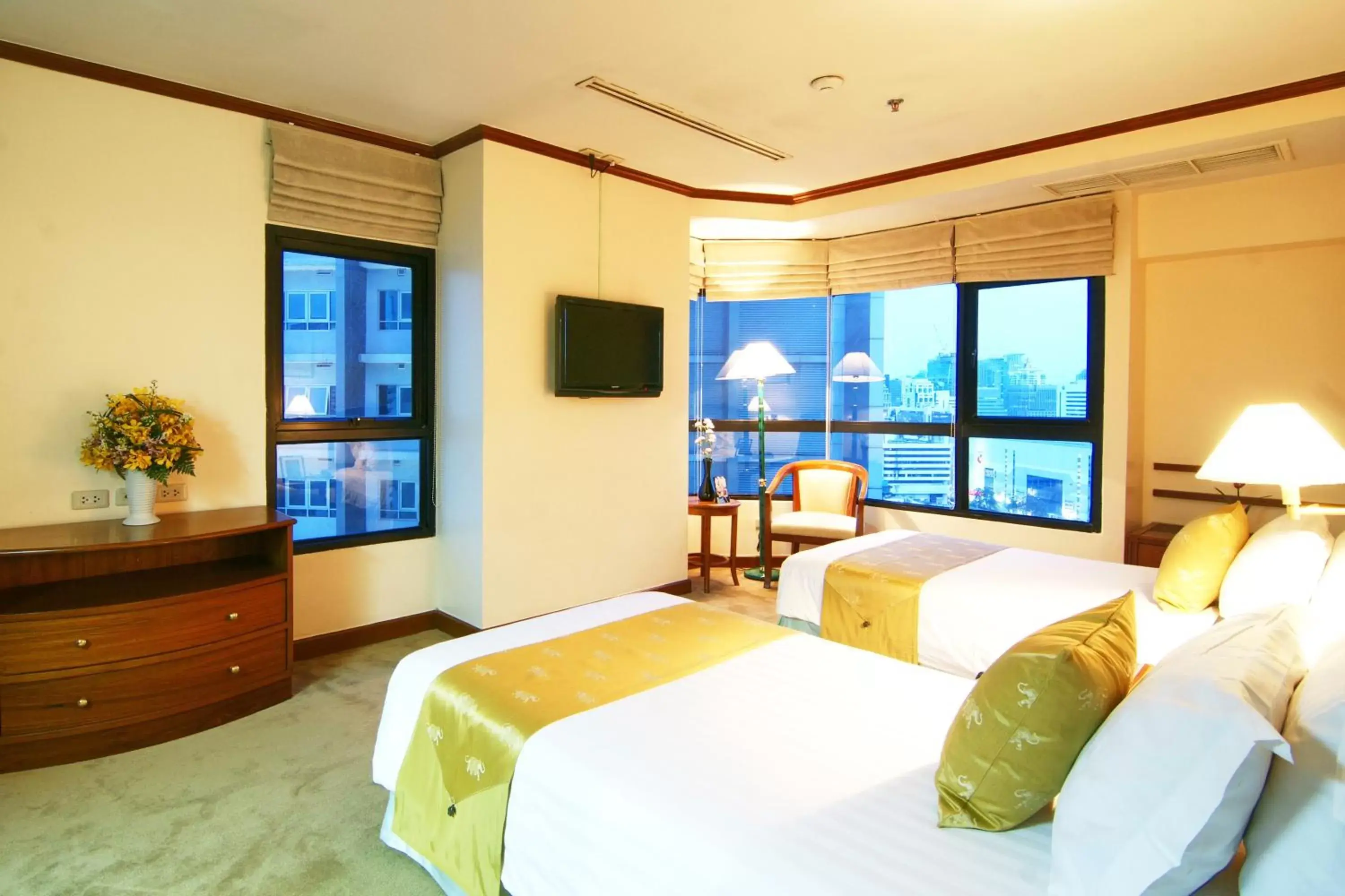 Bedroom in Grand Diamond Suites Hotel