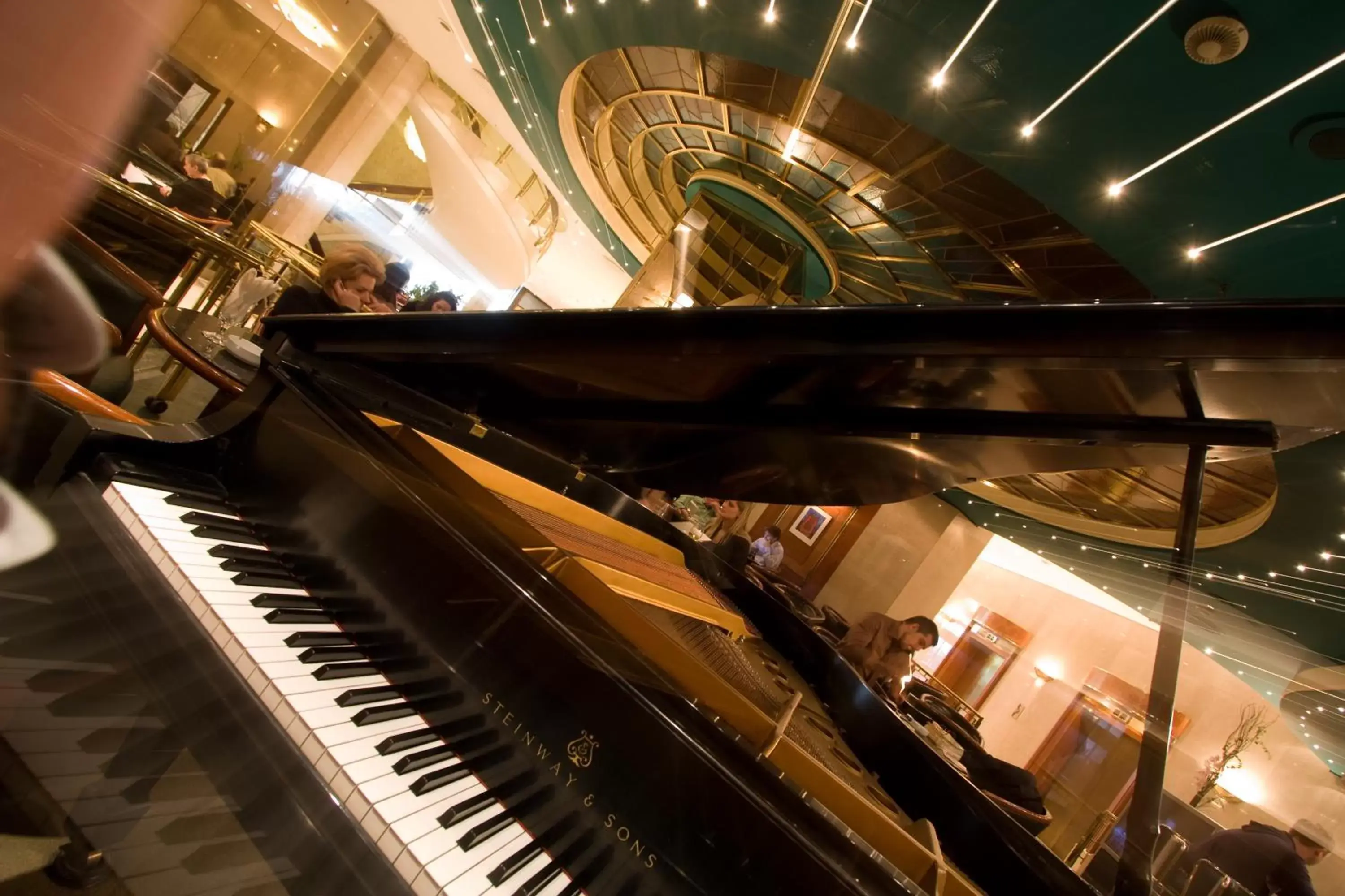 Decorative detail in Grand Hotel Bucharest