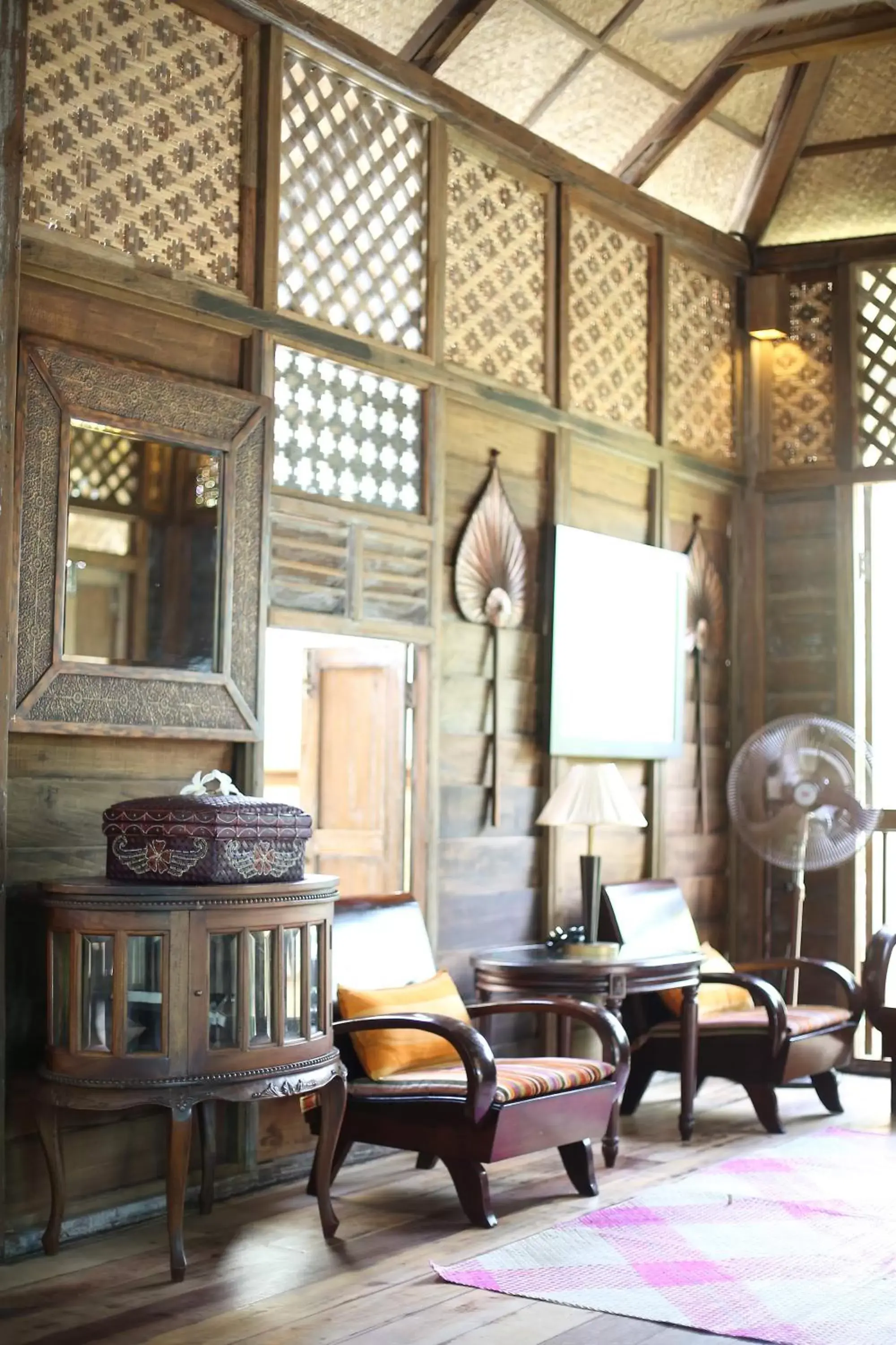 Living room in Kunang Kunang Heritage Villas