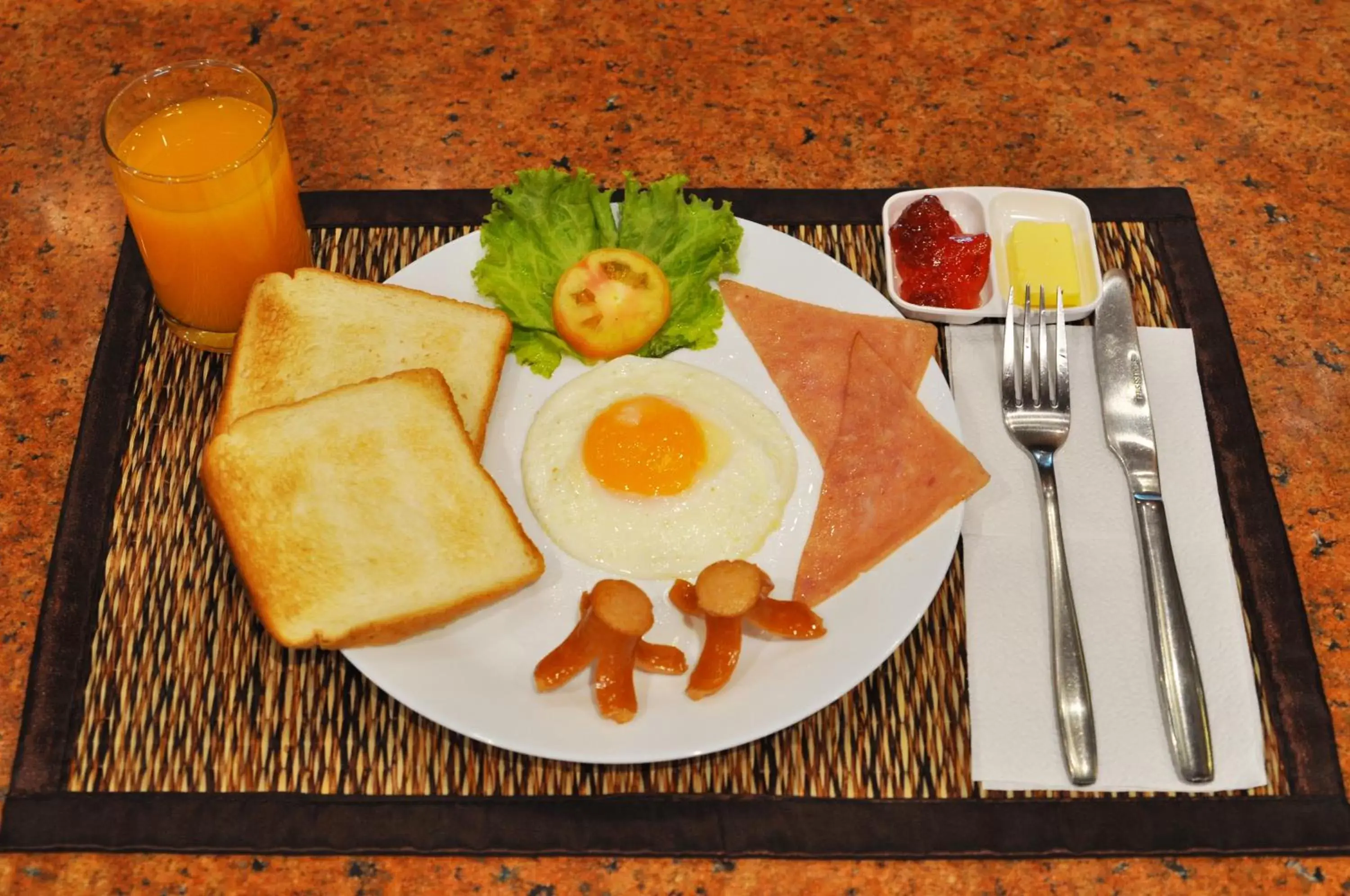 Breakfast, Food in KC Place Hotel Pratunam - SHA Extra Plus Certified