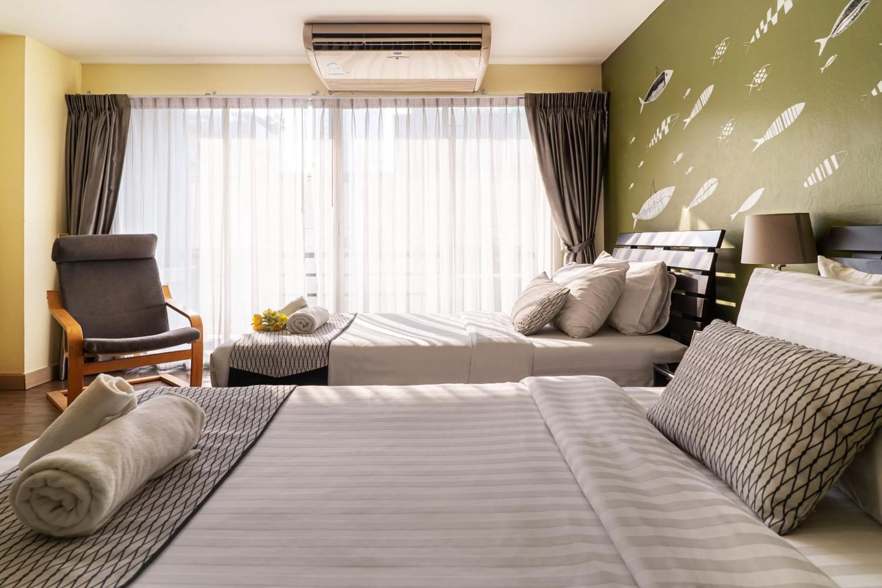 Photo of the whole room, Bed in Ploen Place Residence