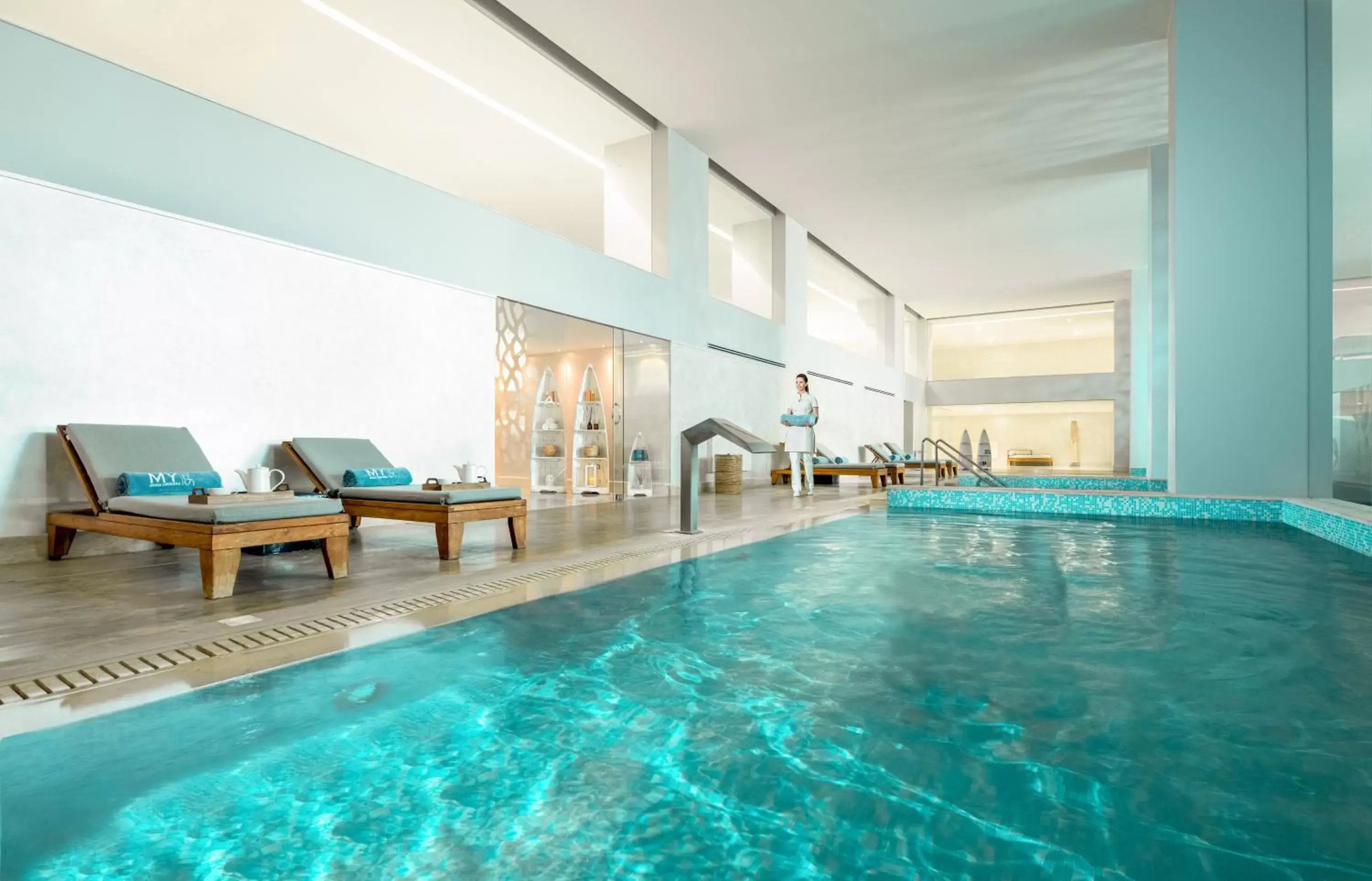 Spa and wellness centre/facilities in Mitsis Selection Alila Spa and wellness centre/facilities in Mitsis Selection Alila