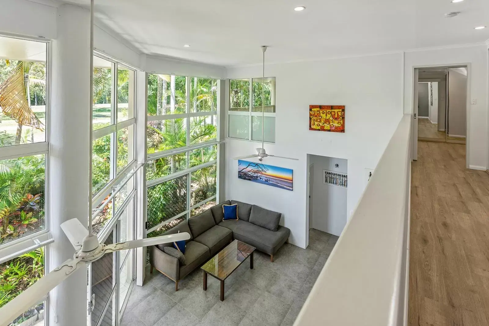 Living room in Tropical Nites Holiday Townhouses