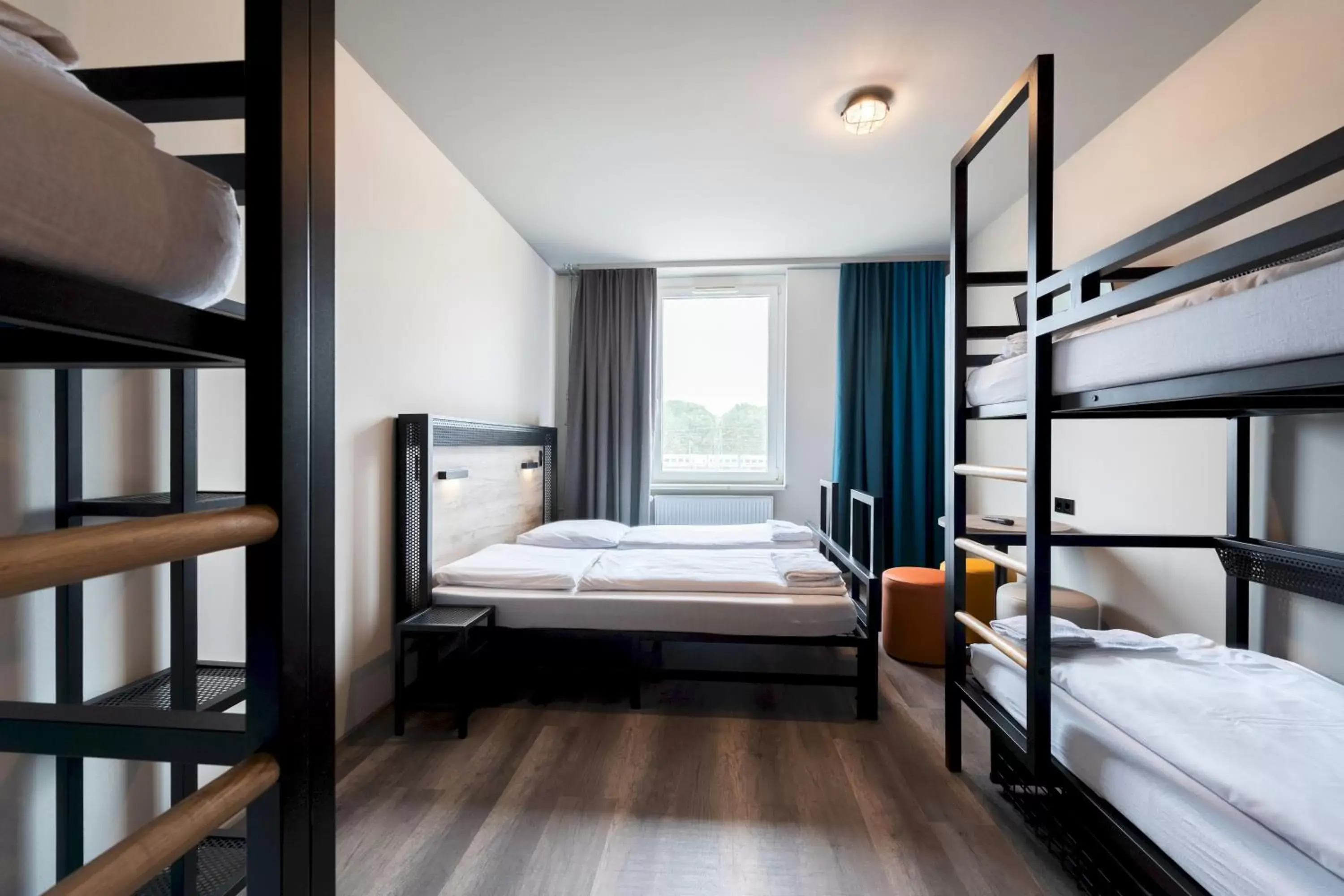 Photo of the whole room, Bunk Bed in a&o Stuttgart City