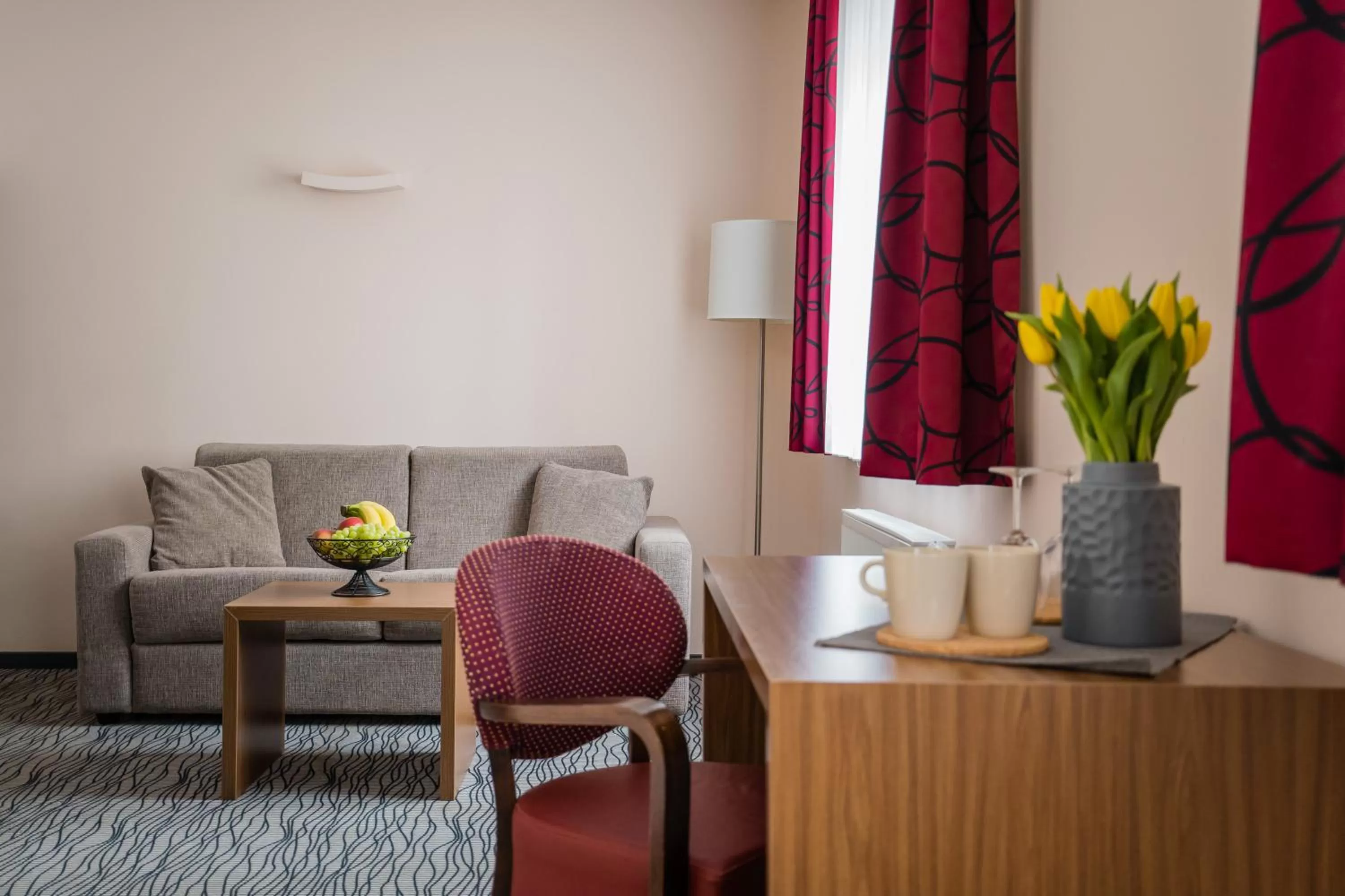 Living room in Point Hotel Apartments and Rooms