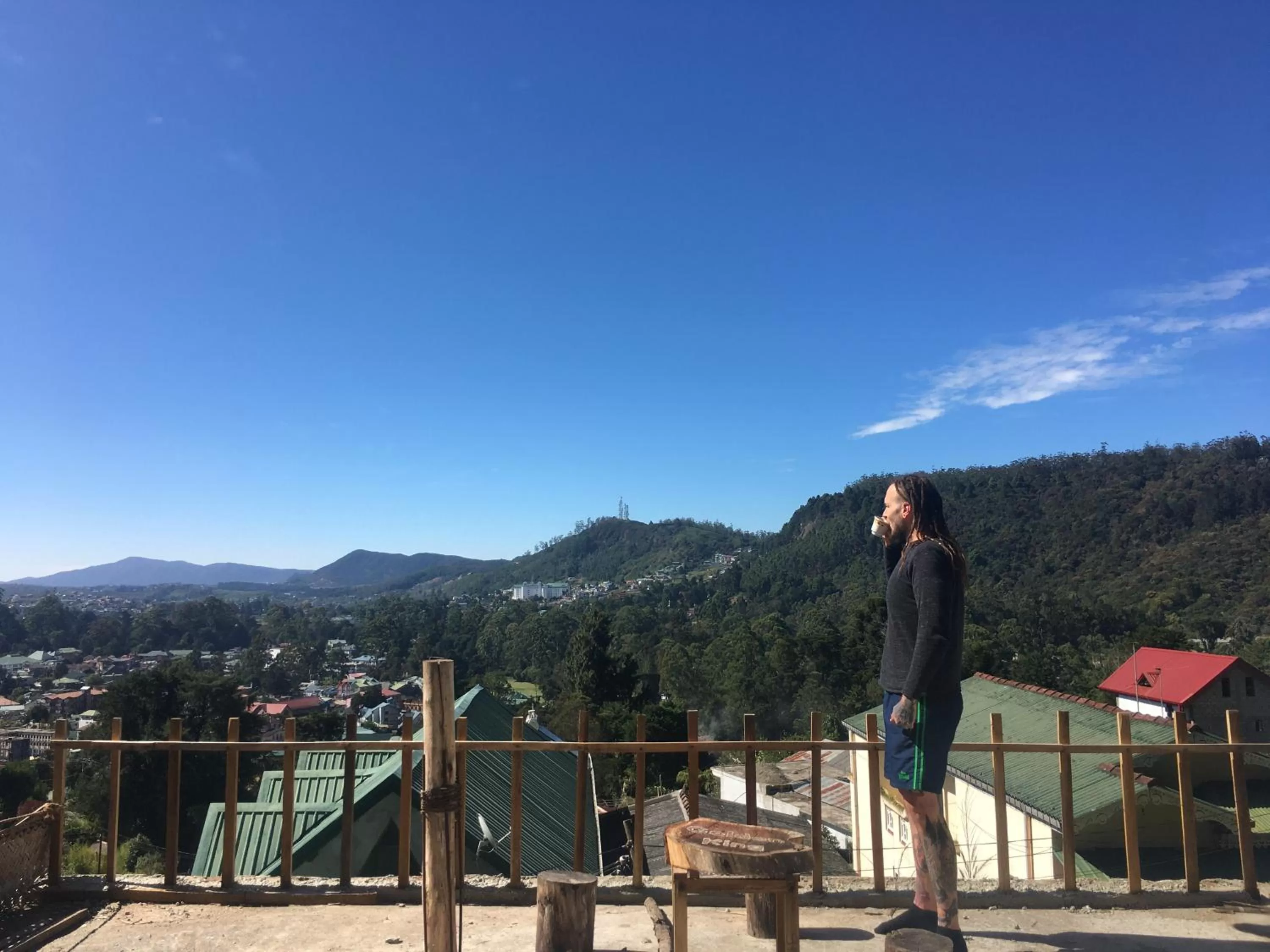 Balcony/Terrace in Golden King Guest