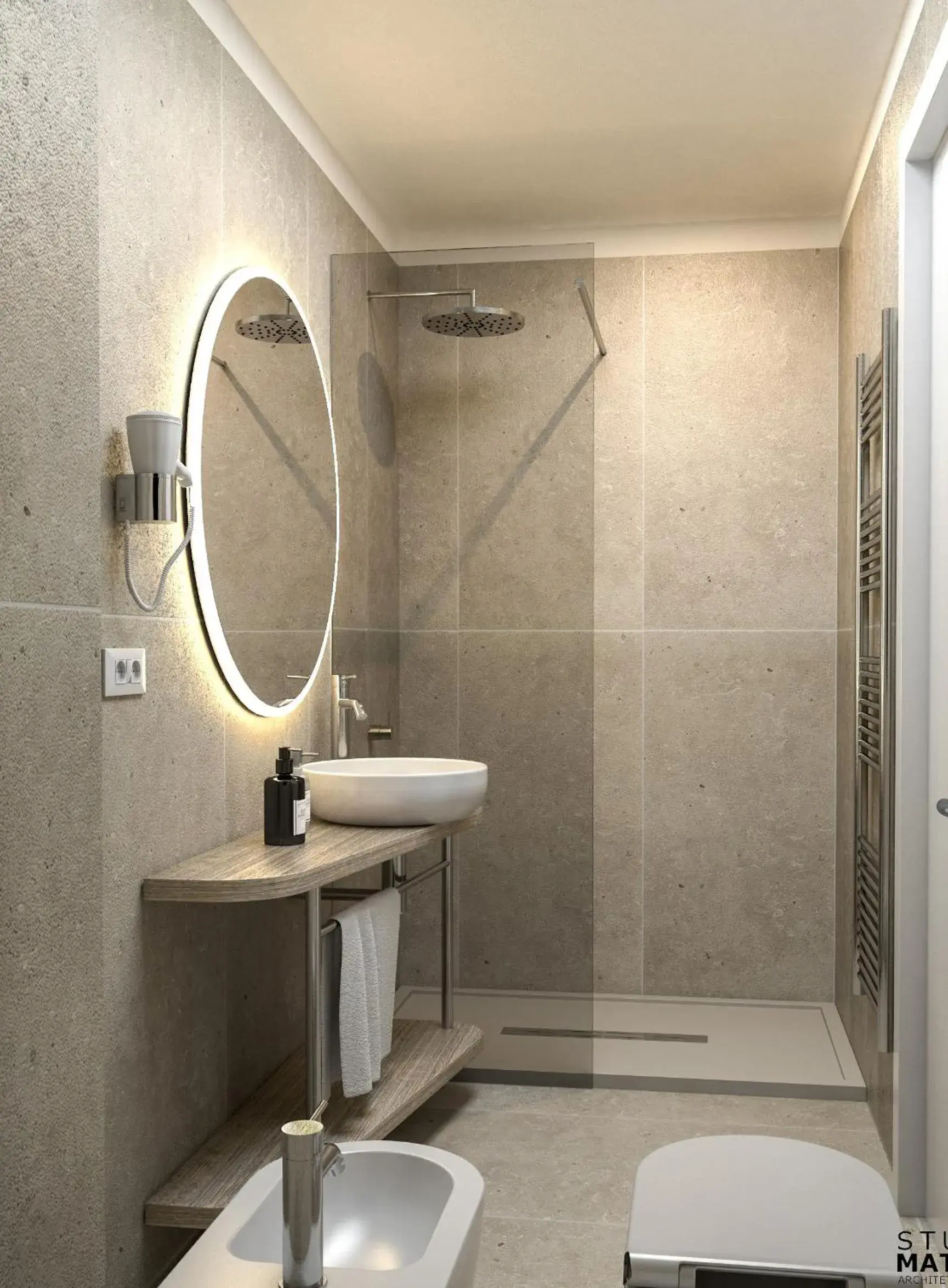 Shower, Bathroom in Hotel Regina Elena 57 & Oro Bianco