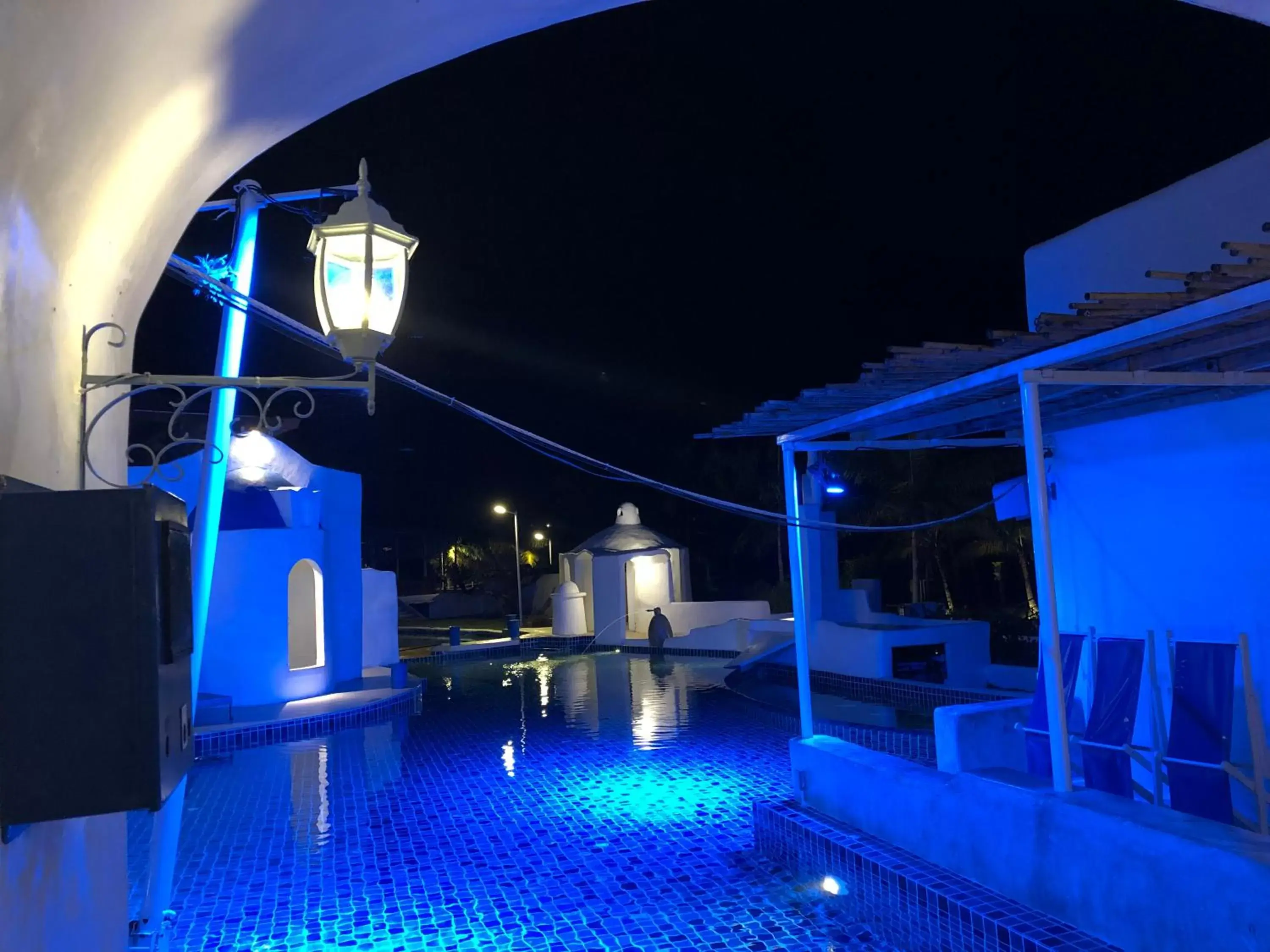 Night, Swimming Pool in The Oia Pai Resort