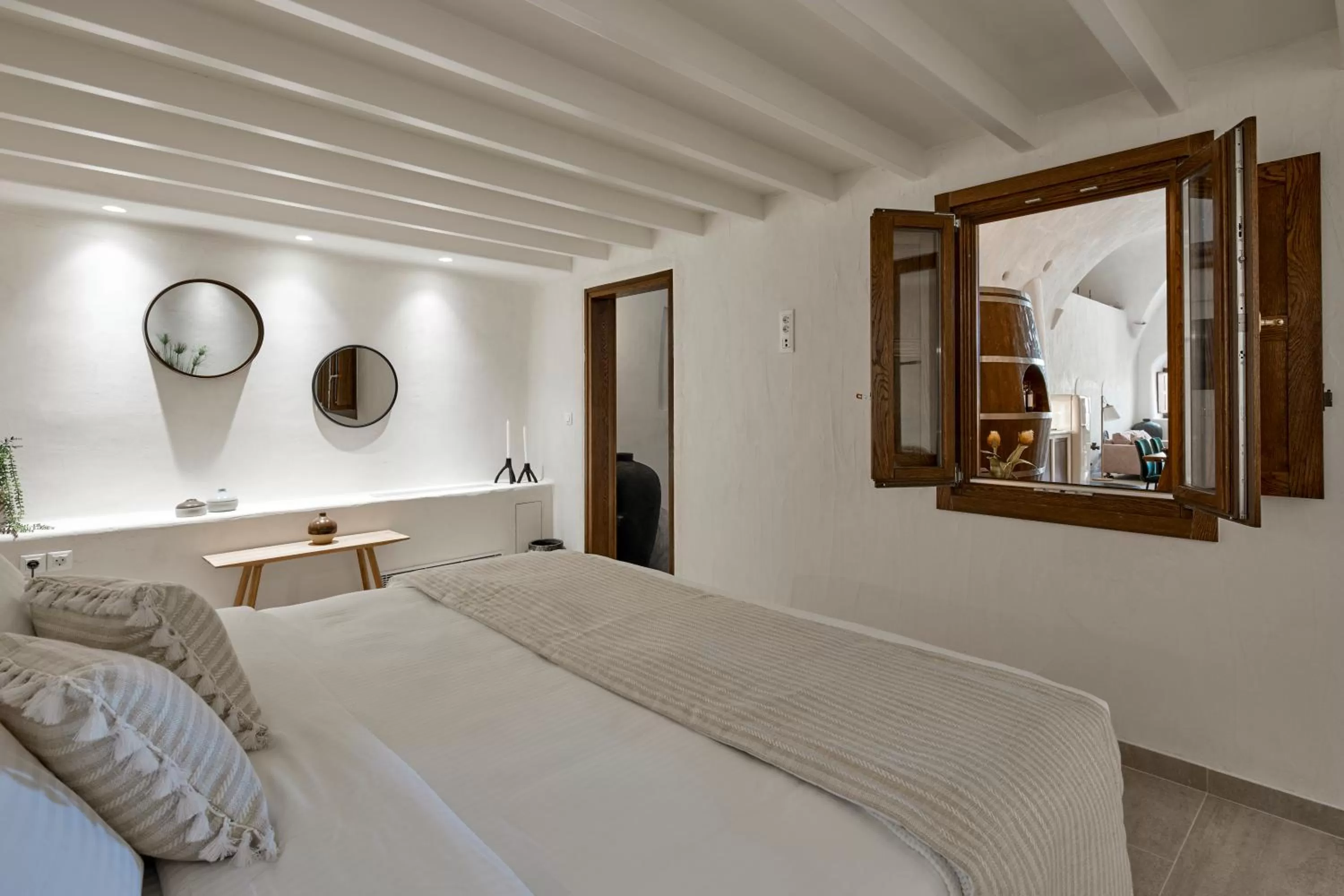 Bedroom, Bed in Winery Hotel 1870