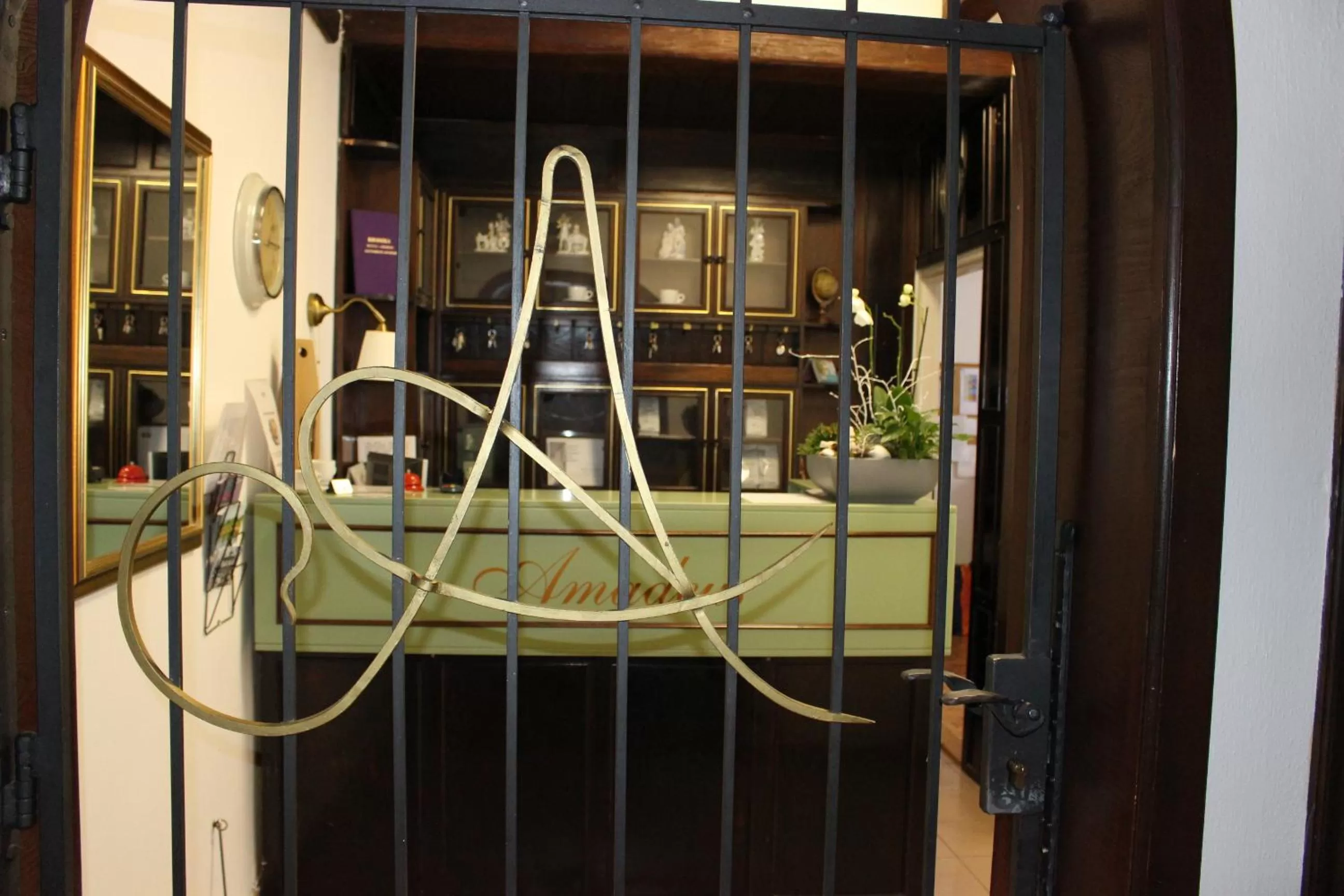 Lobby or reception in Hotel Amadeus