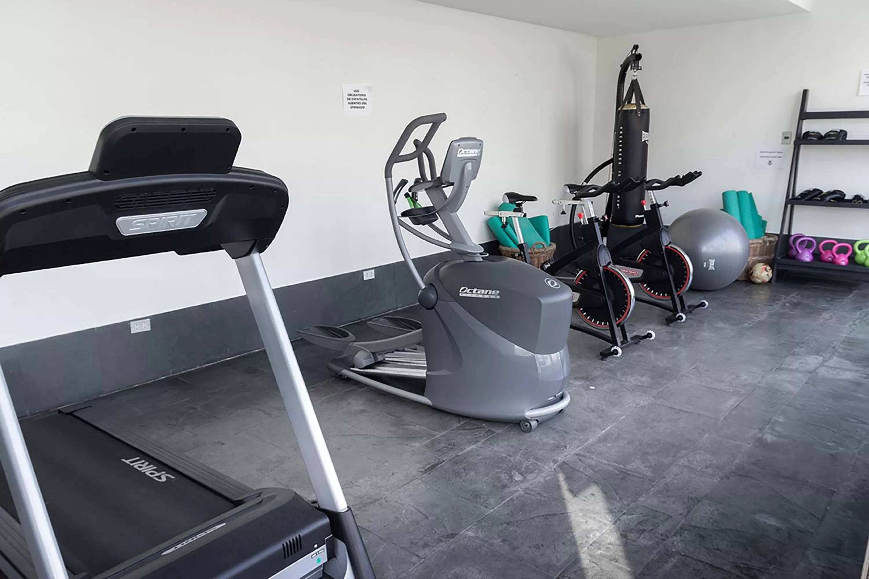 Fitness centre/facilities in Hotel Club La Serena