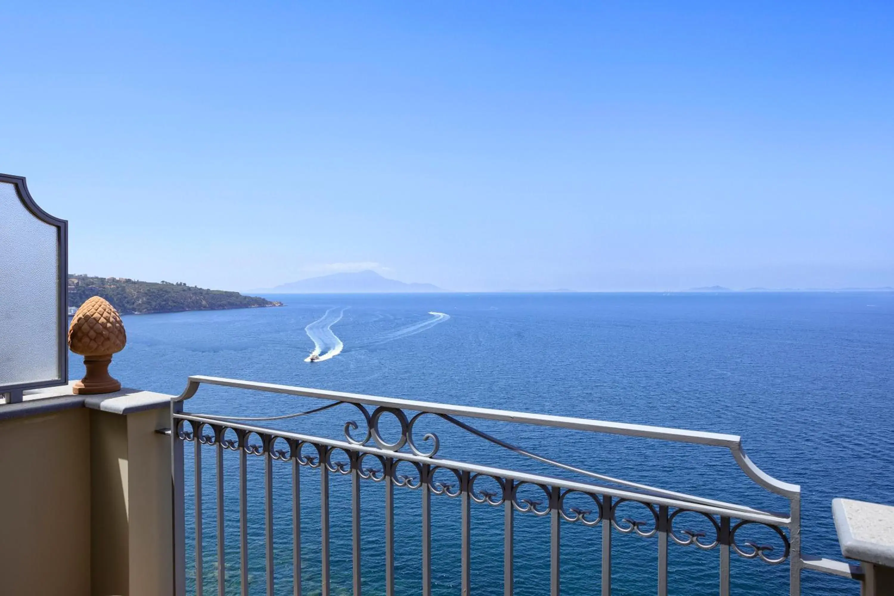 Balcony/Terrace in Grand Hotel Ambasciatori