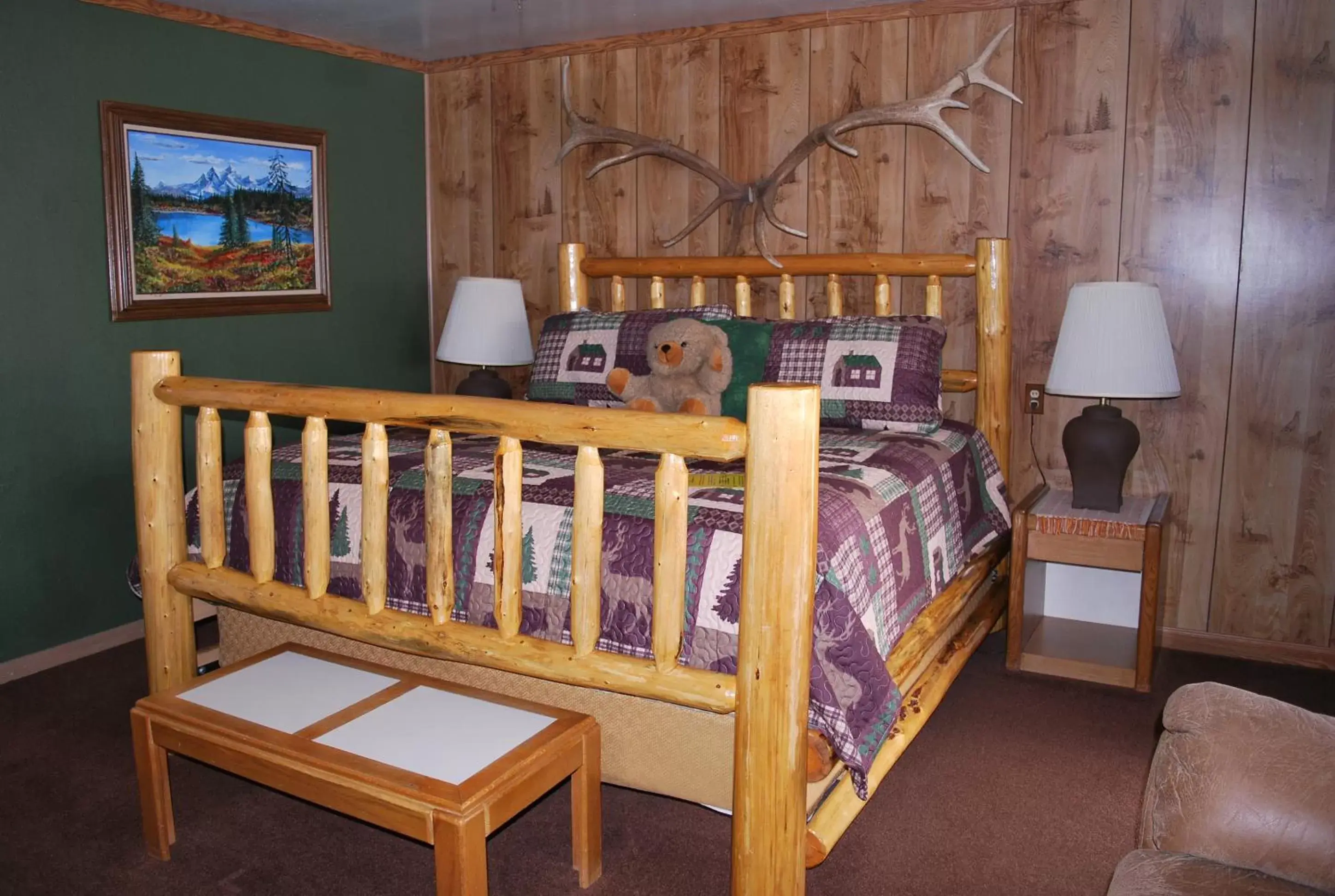 Bedroom in Cowboy Country Inn
