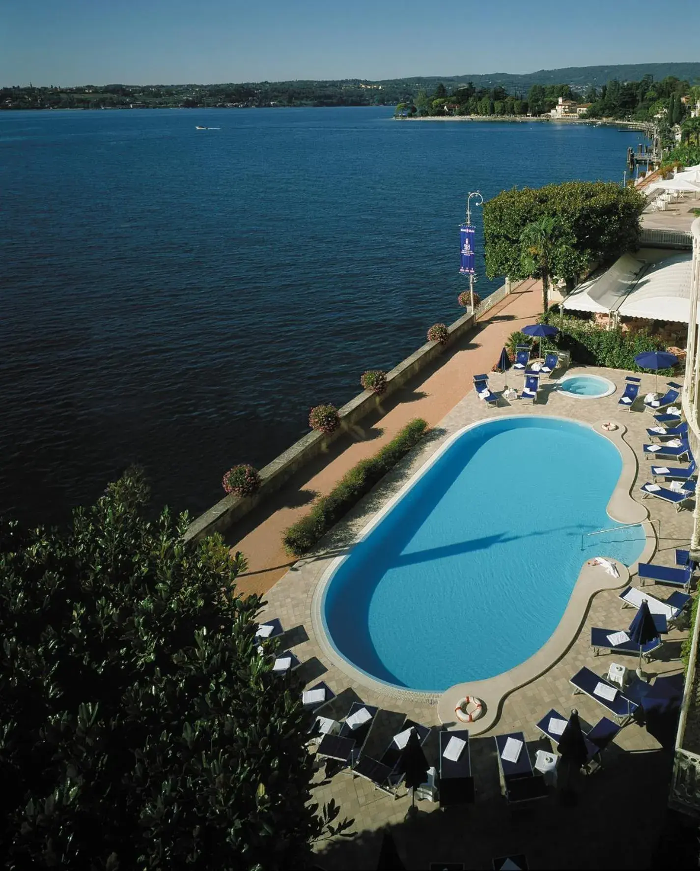 Pool View in Grand Hotel Gardone