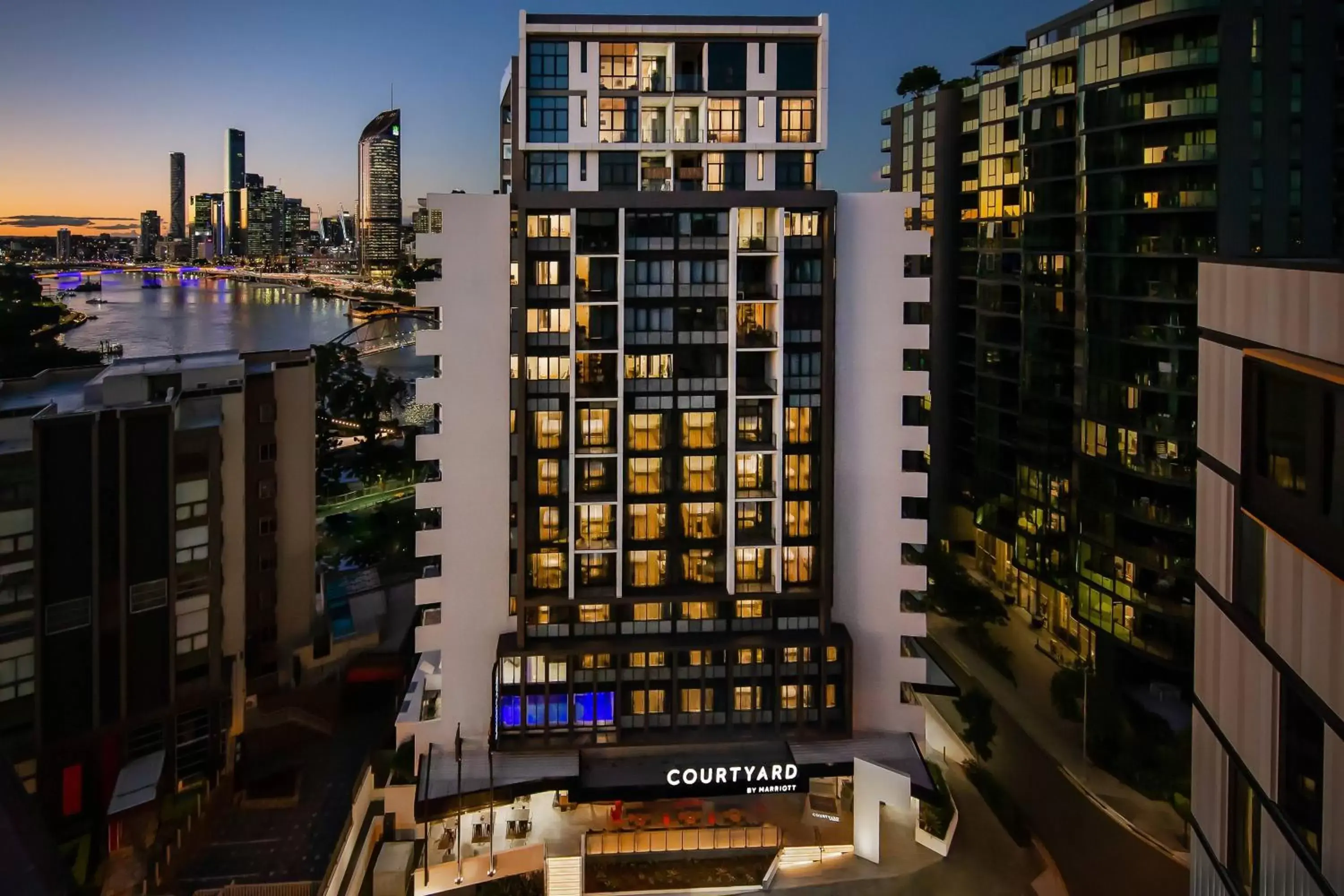 Property building in Courtyard by Marriott Brisbane South Bank