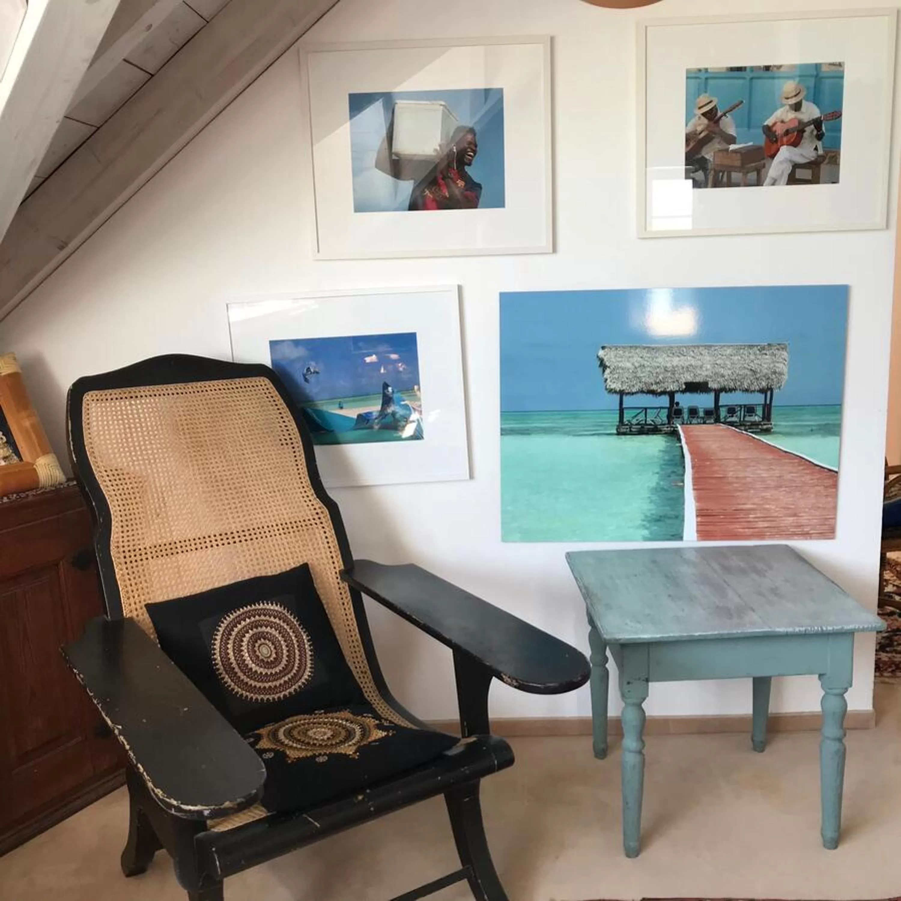 Seating area in Bed and Breakfast Bavaria München