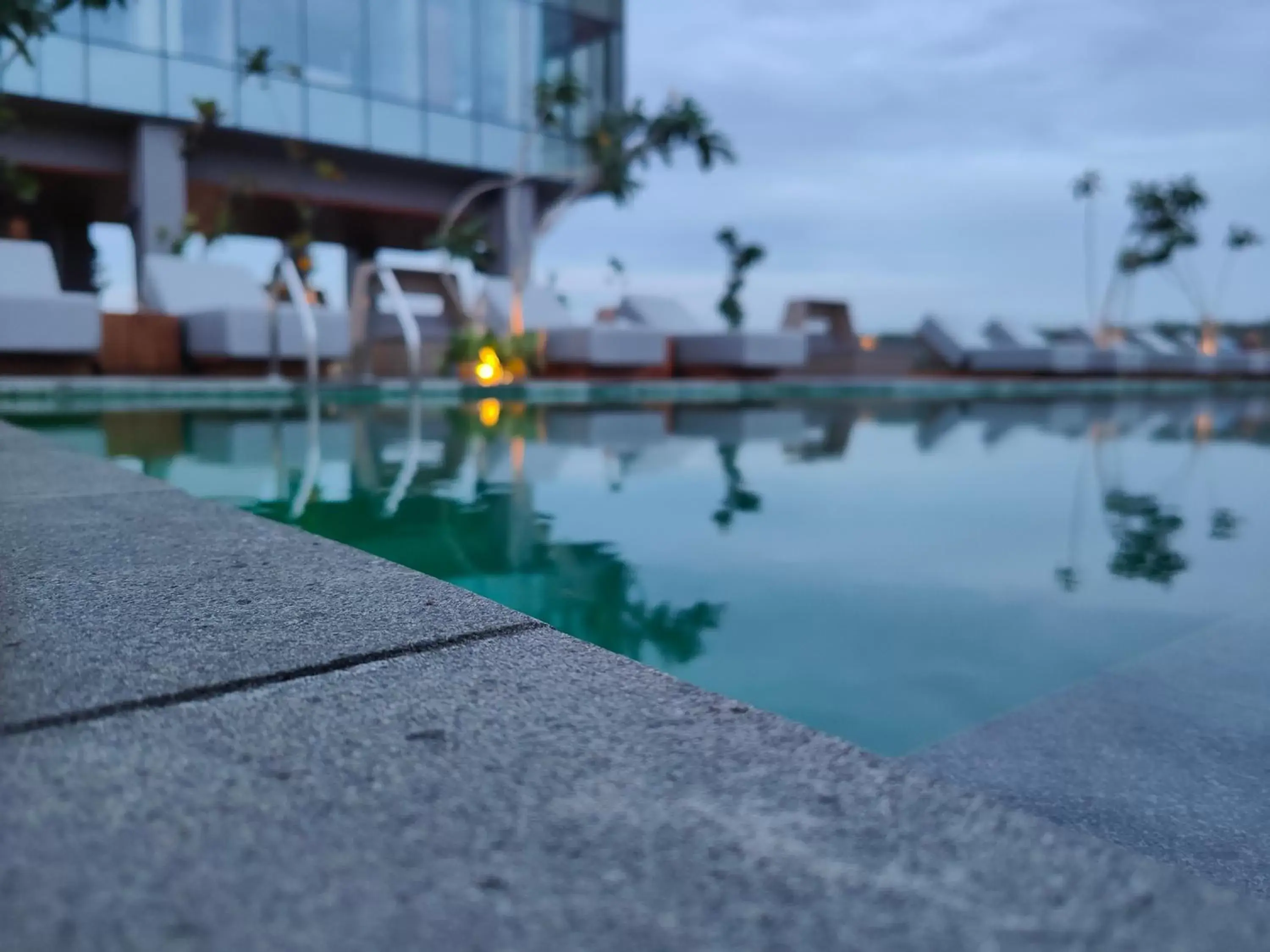 Swimming pool in Ra Suites Simatupang Swimming pool in Ra Suites Simatupang