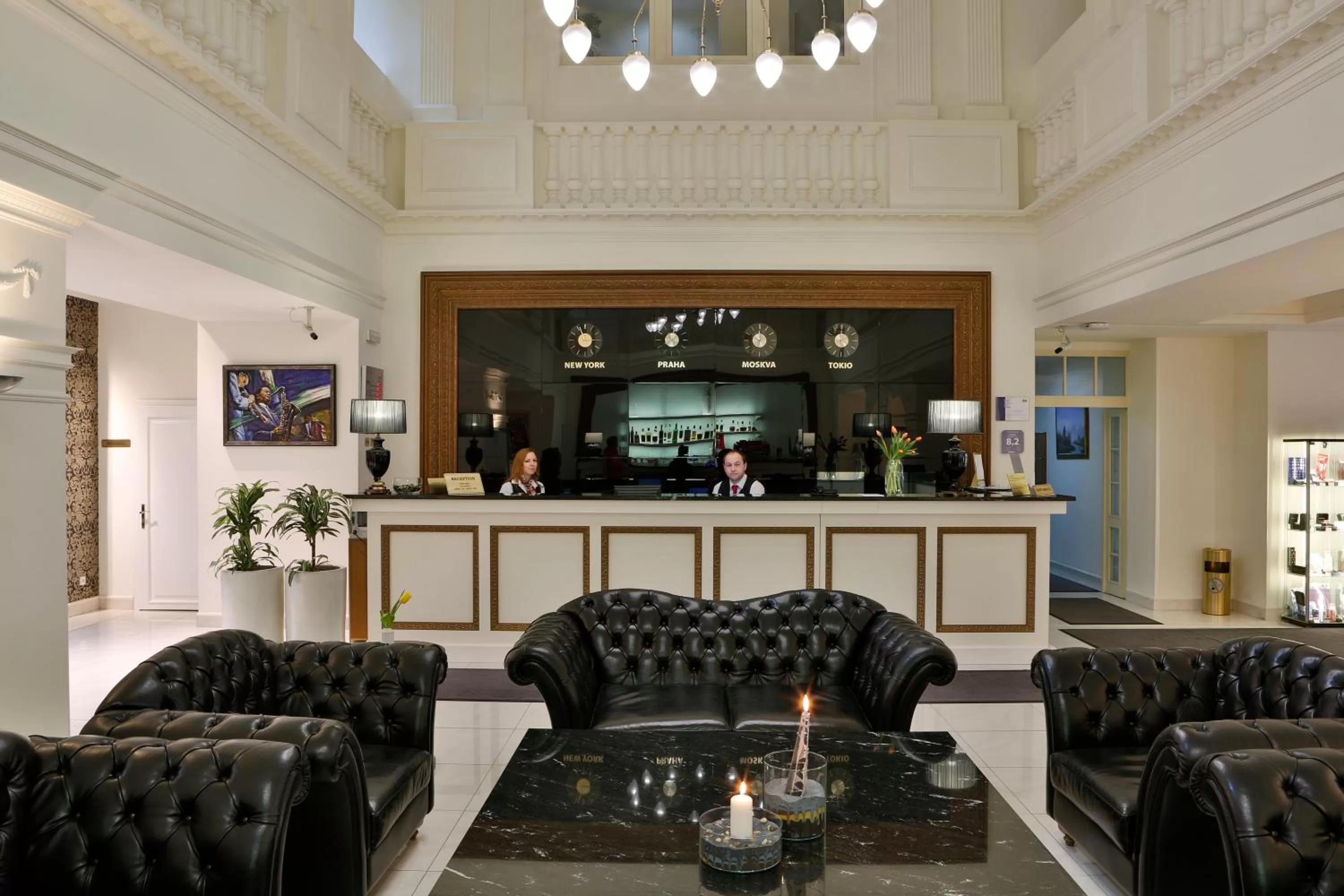 Lobby or reception in Hotel Kolonada