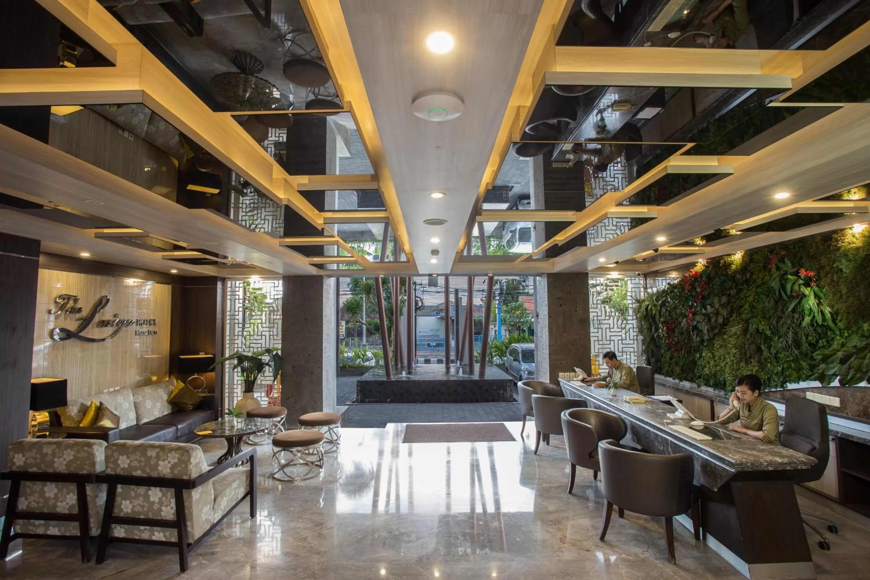 Lobby or reception in The Lerina Hotel Nusa Dua