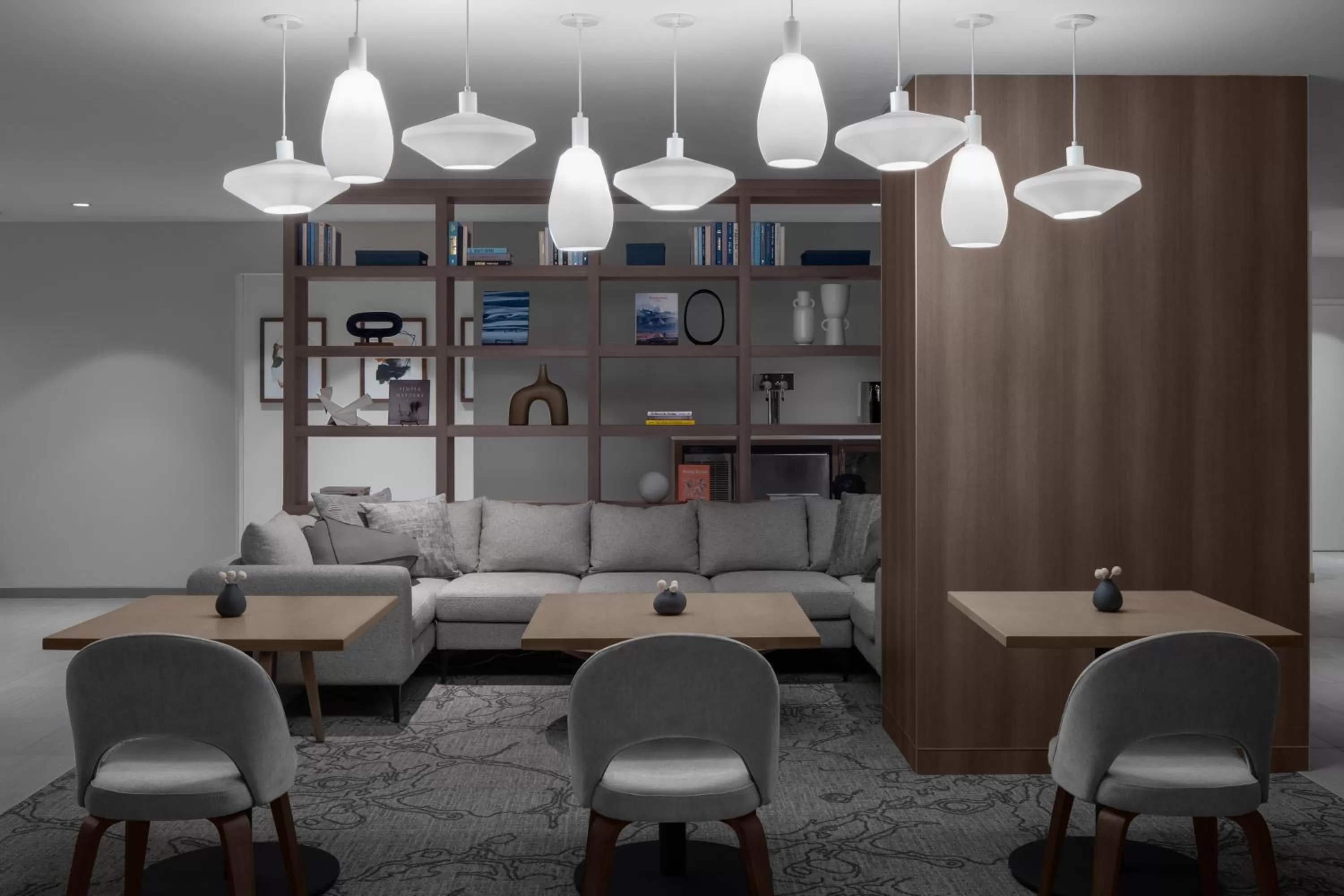 Seating area in Element San Antonio Riverwalk