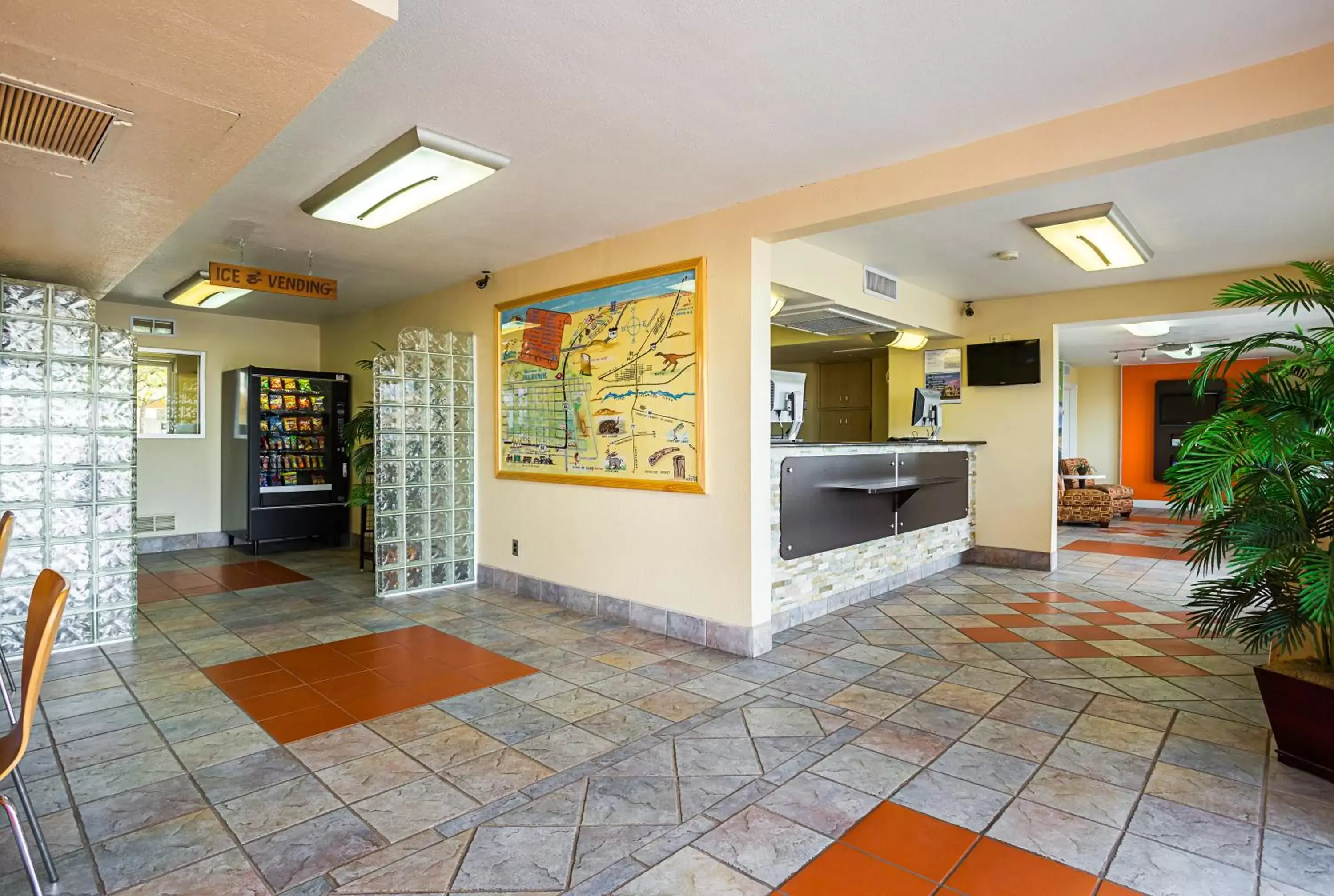 Lobby or reception, Lobby/Reception in Motel 6-Holbrook, AZ