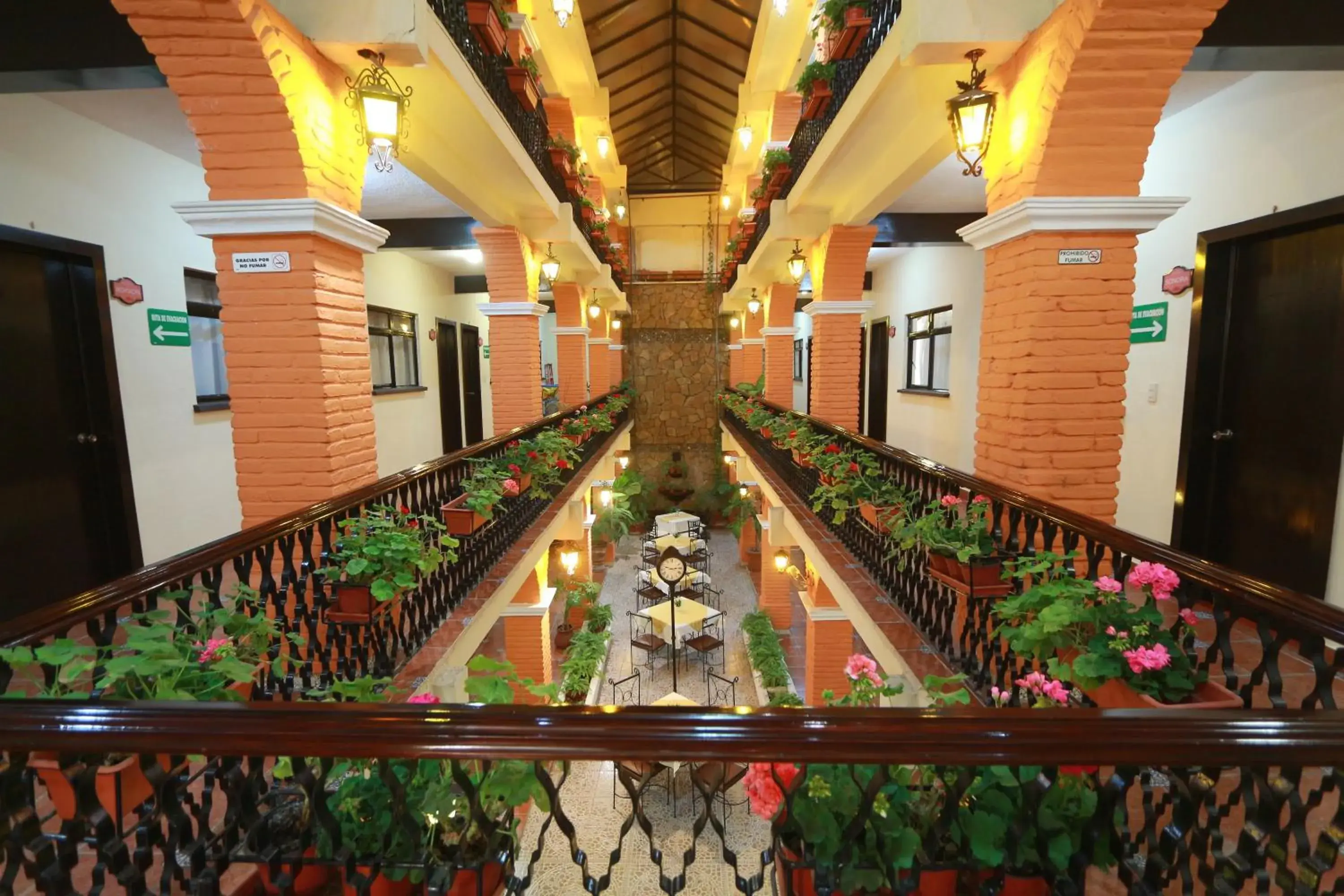 Area and facilities in Hotel del Carmen