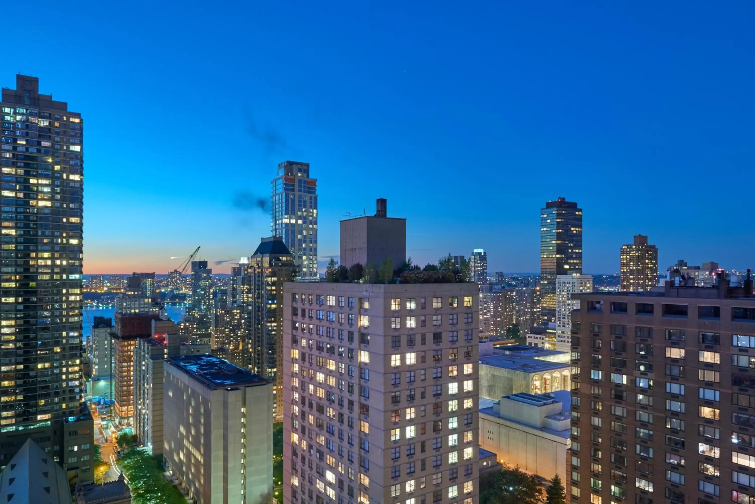 City view in Mandarin Oriental New York