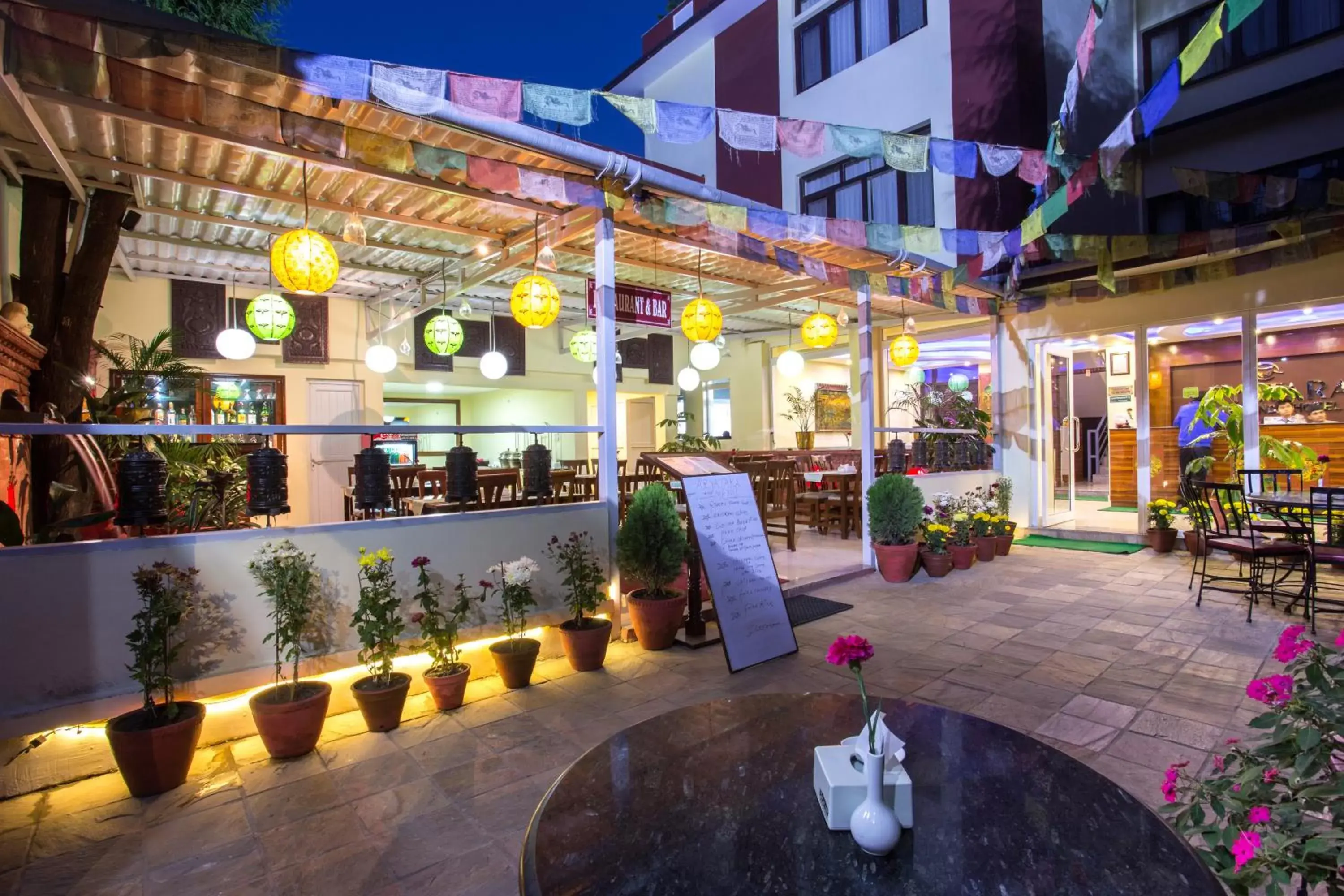 Restaurant/places to eat in Aryatara Kathmandu Hotel